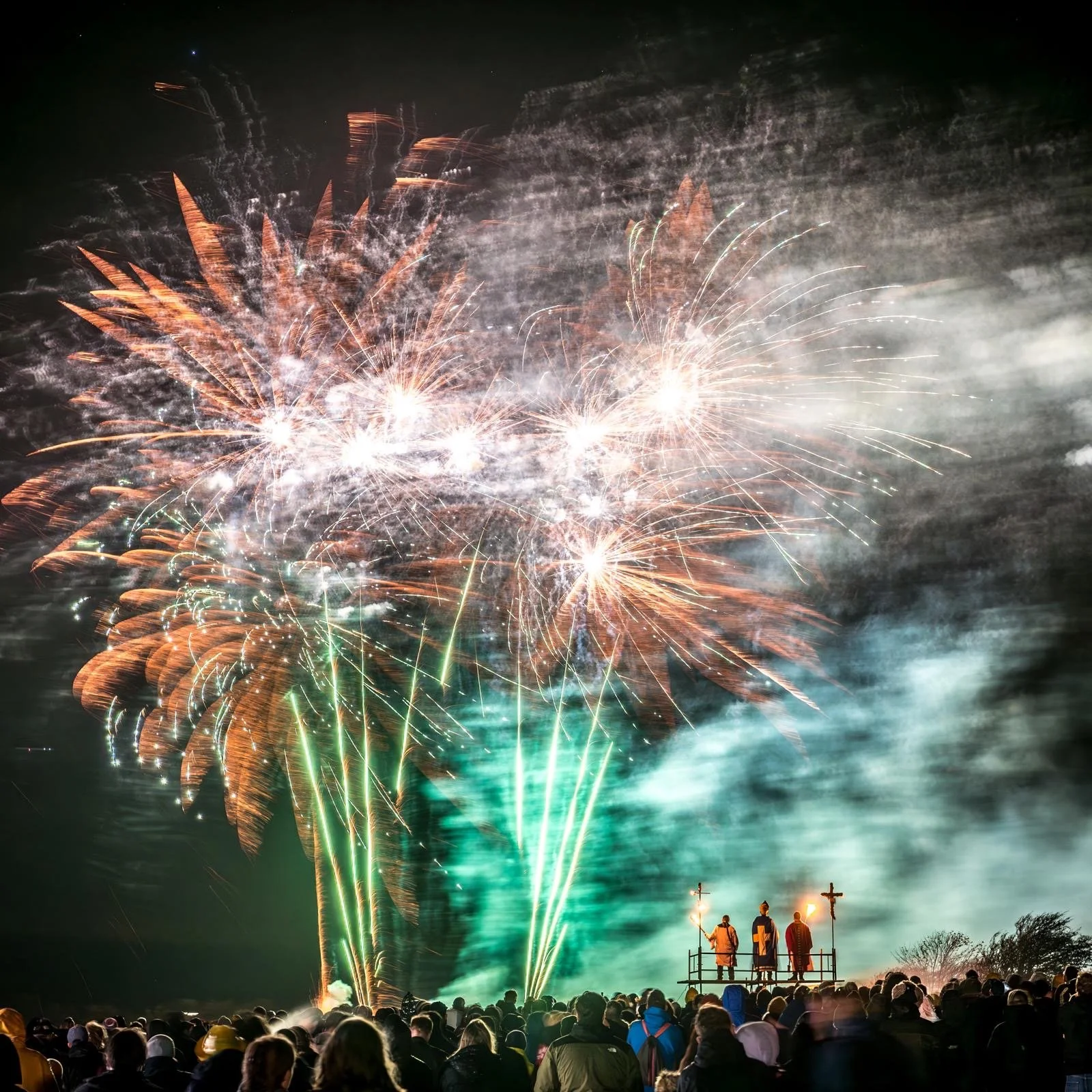 Britain’s Biggest Bonfire Night – Lewes Fireworks &amp; South Downs Night Adventure