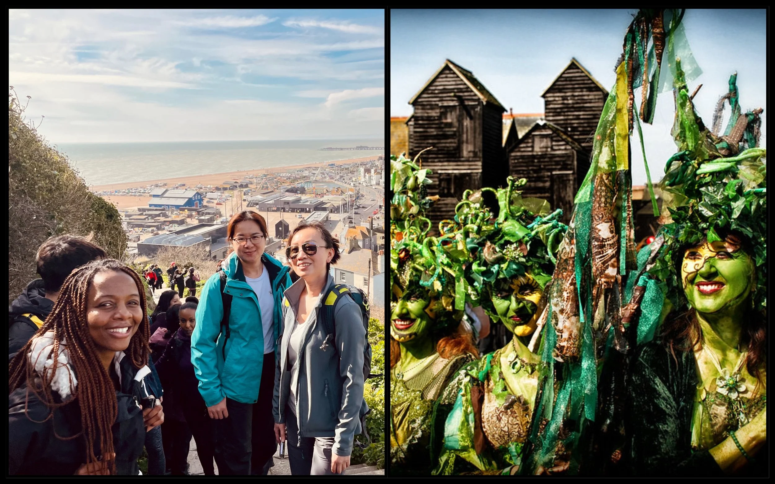 NEW💚🌊Jack in the Green festival: Three Oaks to Heartwarming Hastings Hike