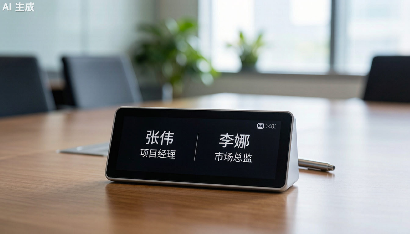 Table cards:
One-click refresh for efficient meeting management