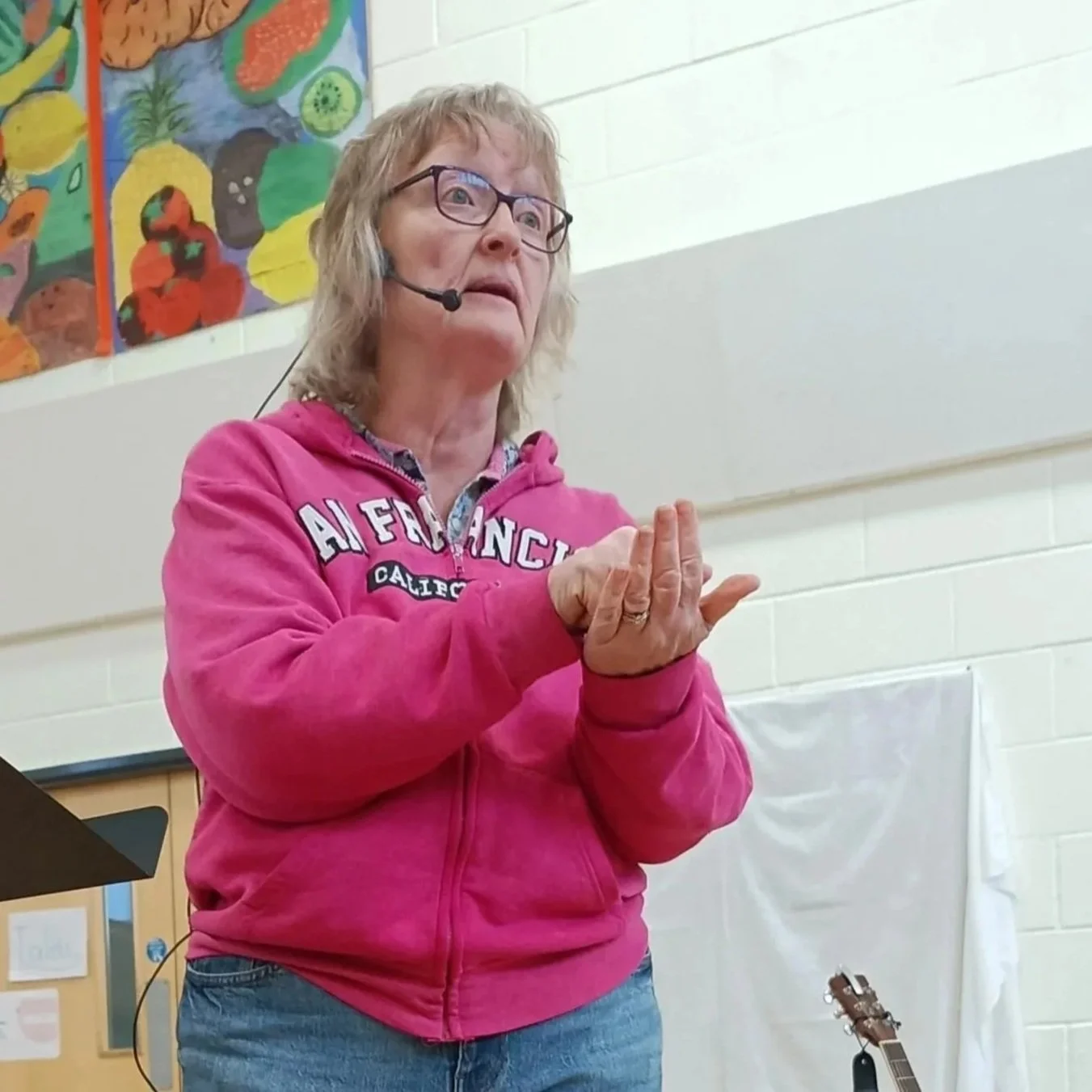woman preaching