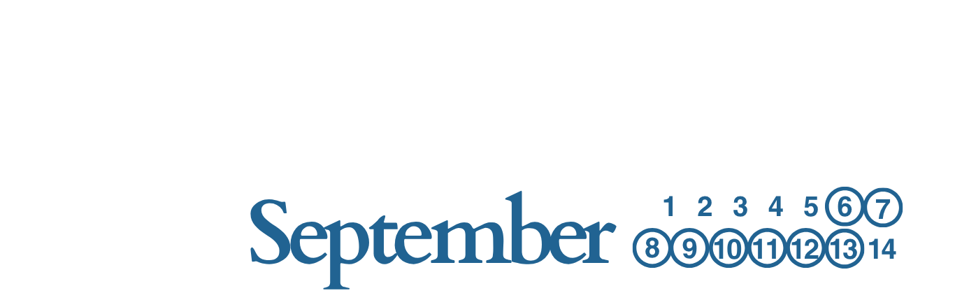 Global week of prayer 2026. September 6-13