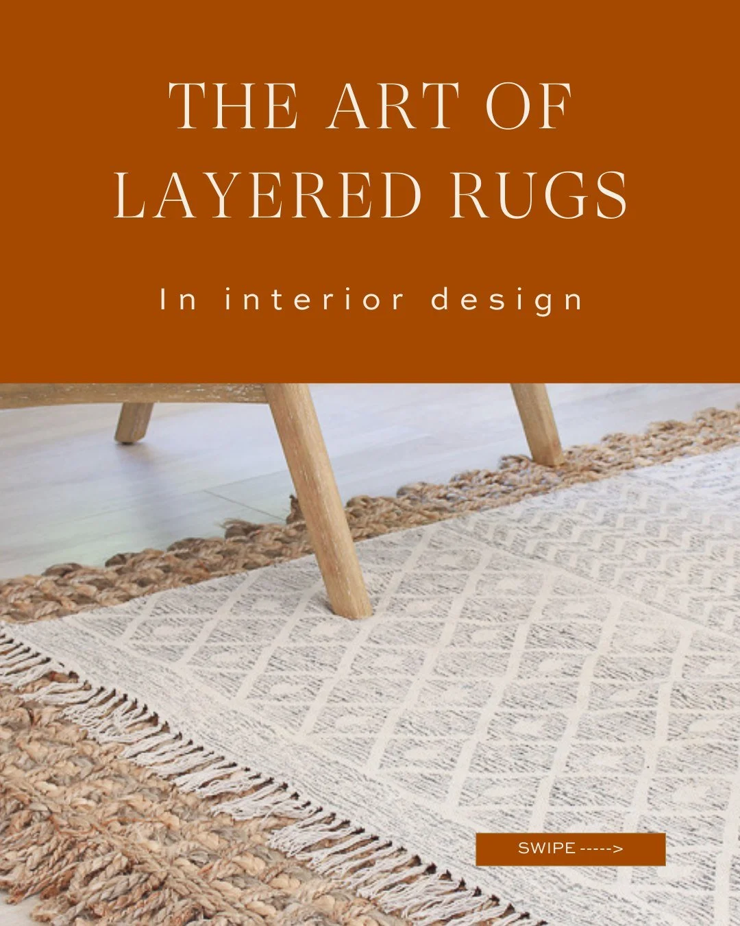 Autumn is the season of texture when our homes, like our wardrobes, call for extra layers. Doubling up rugs underfoot adds depth, warmth, and a touch of unexpected character. A jute base topped with a soft wool runner, or a vintage kilim layered over
