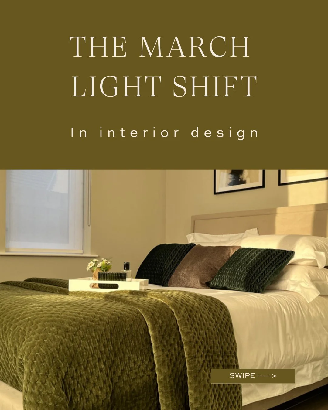As the seasons change, so does the way light moves through our homes. In March, longer and brighter days begin to reveal colours more clearly, highlight natural textures, and shift the atmosphere of a space throughout the day.

These subtle changes c