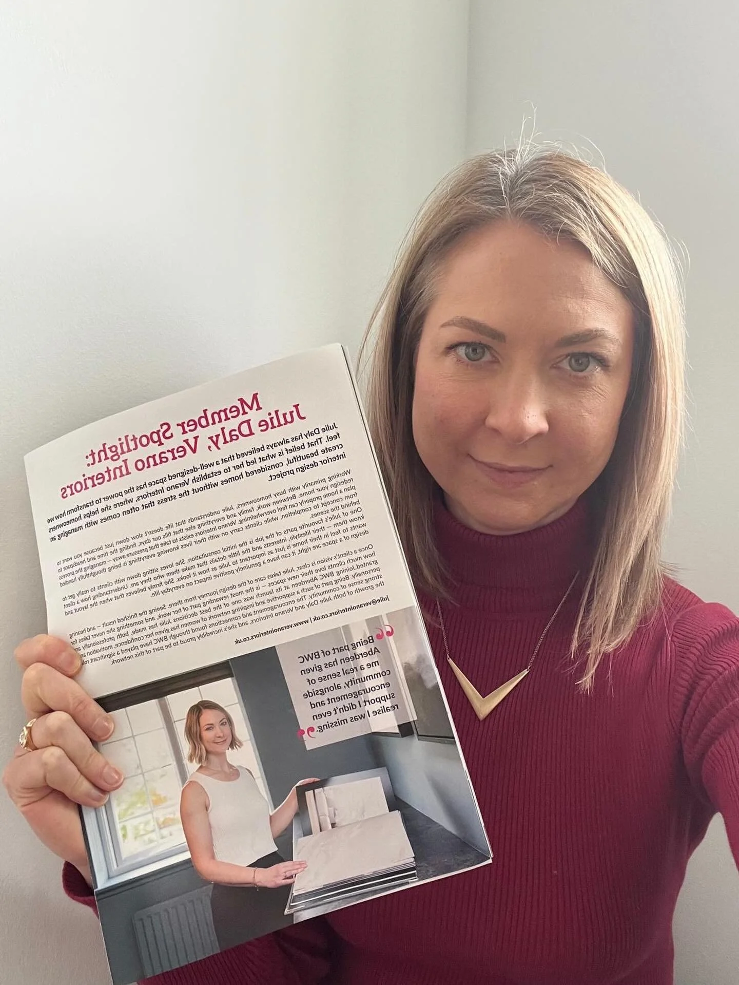 A woman in business pinch me moment.

Since launching Verano Interiors, being part of @bwcaberdeen has been a really valuable part of my journey.

Running a business can feel quite individual at times, so having a network of supportive, like-minded w
