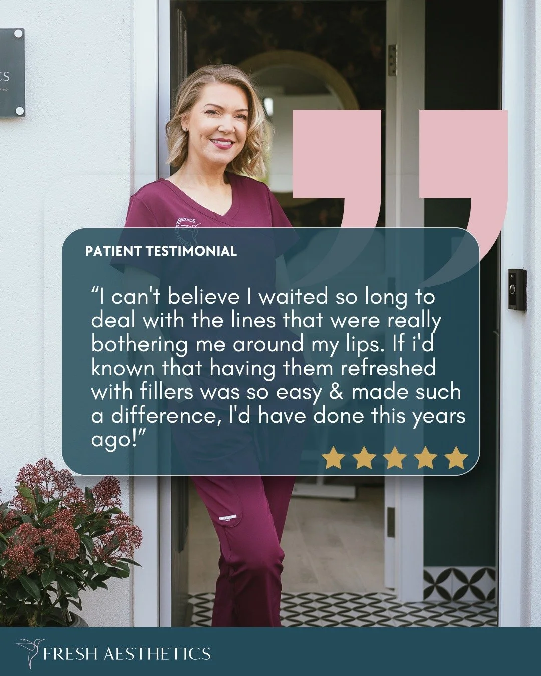 Our goal with filler treatment is to restore volume and soften lines, keeping your results beautifully natural and balanced.

A refreshed look that still feels like you, and results you&rsquo;ll wish you&rsquo;d done sooner!

#FreshAesthetics #Portad