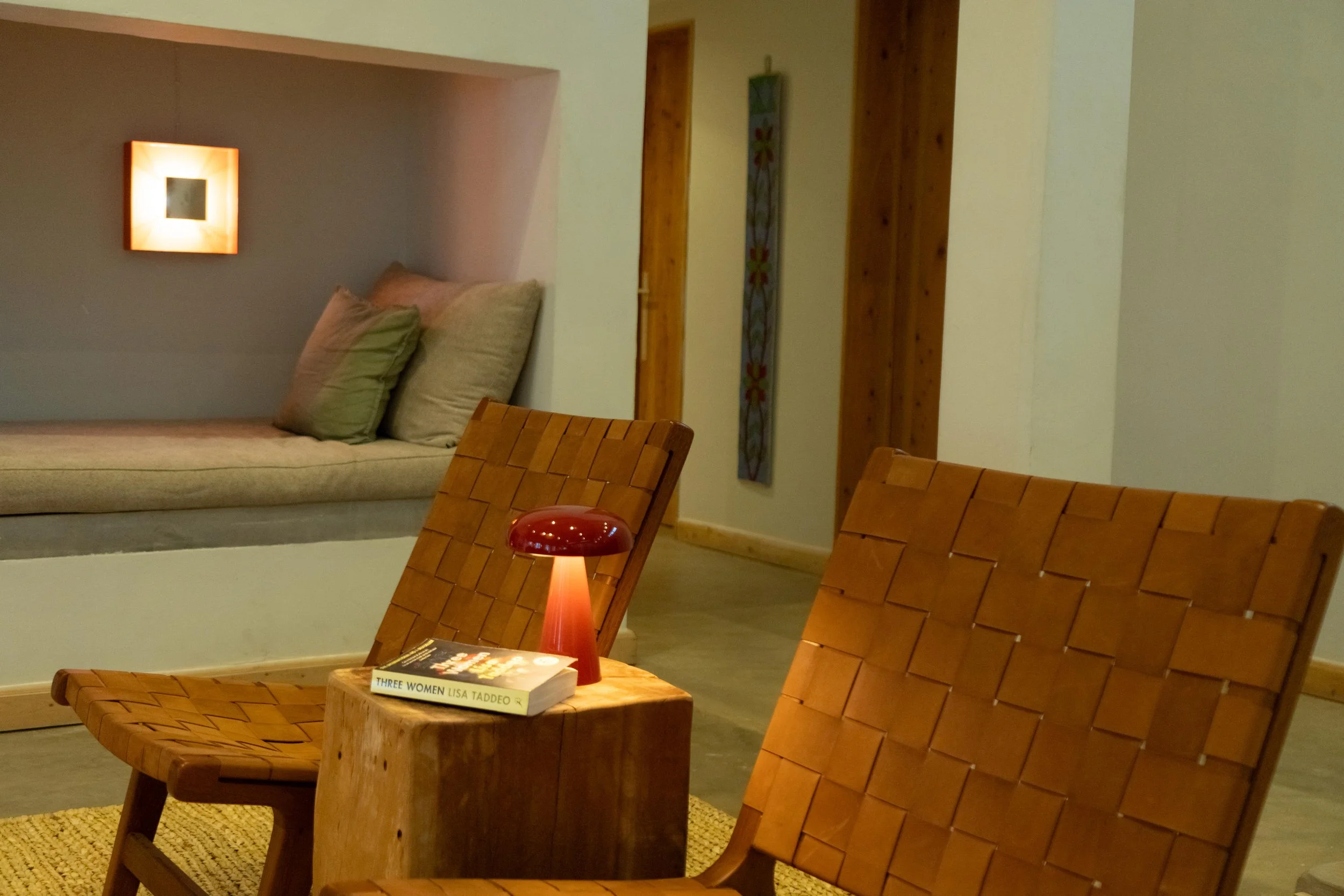 Living room evening light