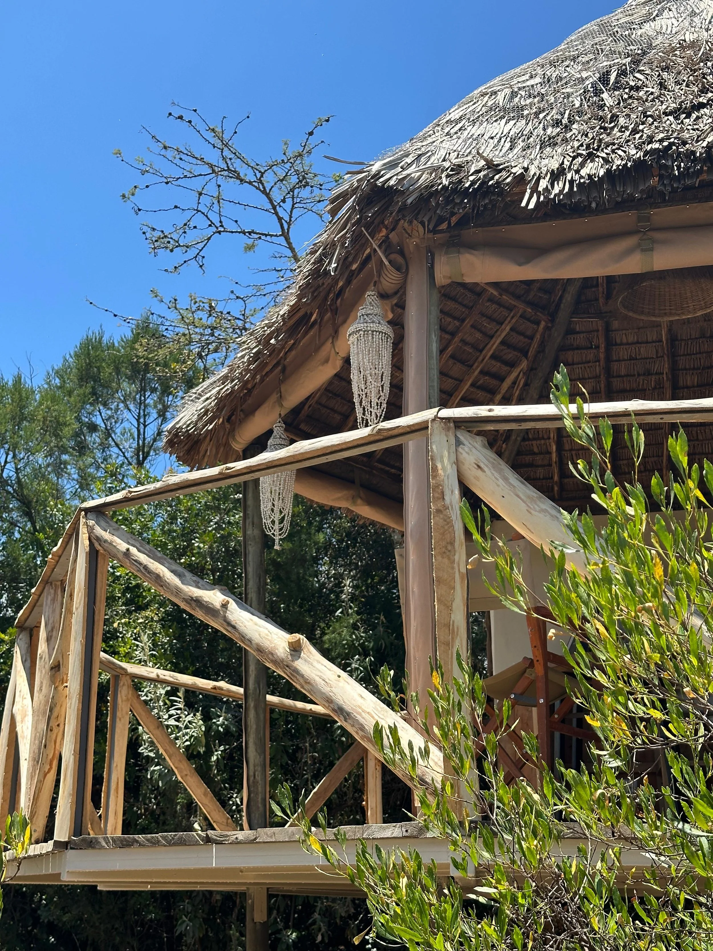 Outside view of terrace & lounge area