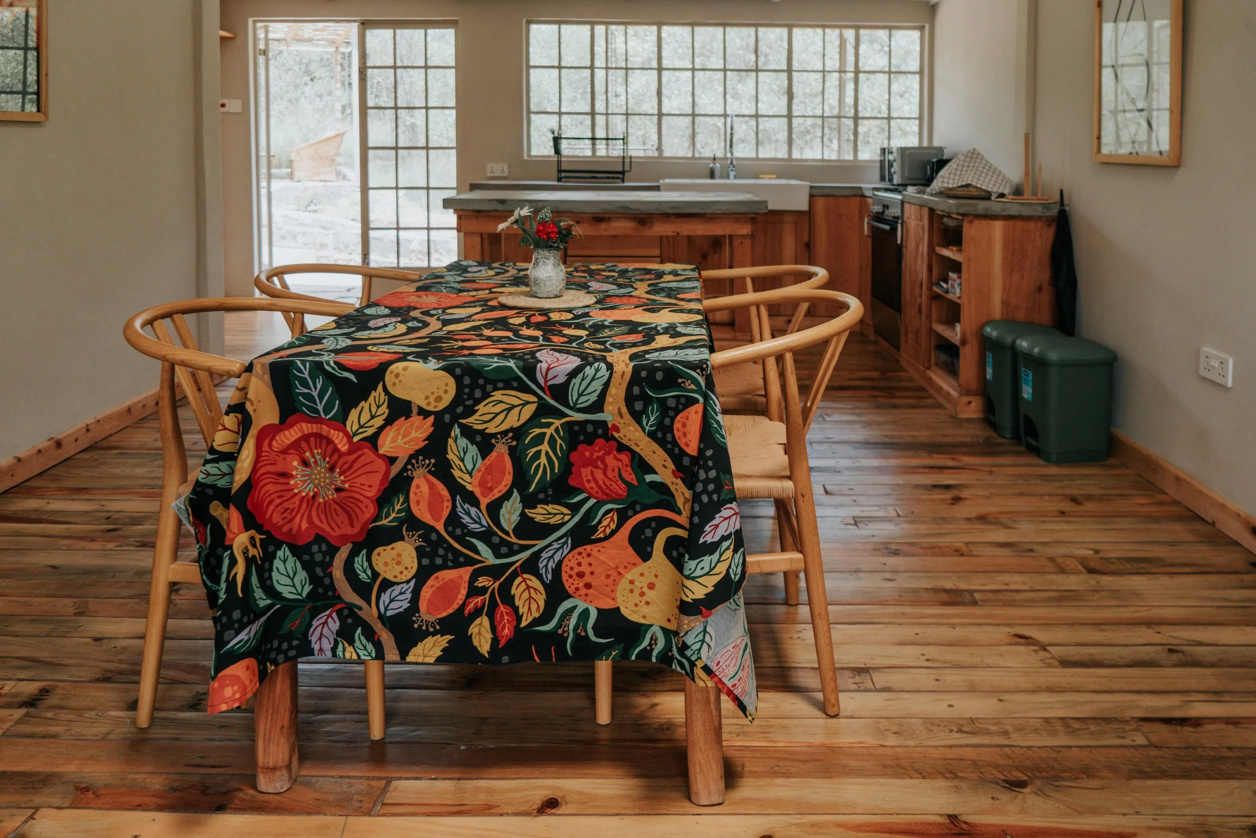 Kitchen with dining area
