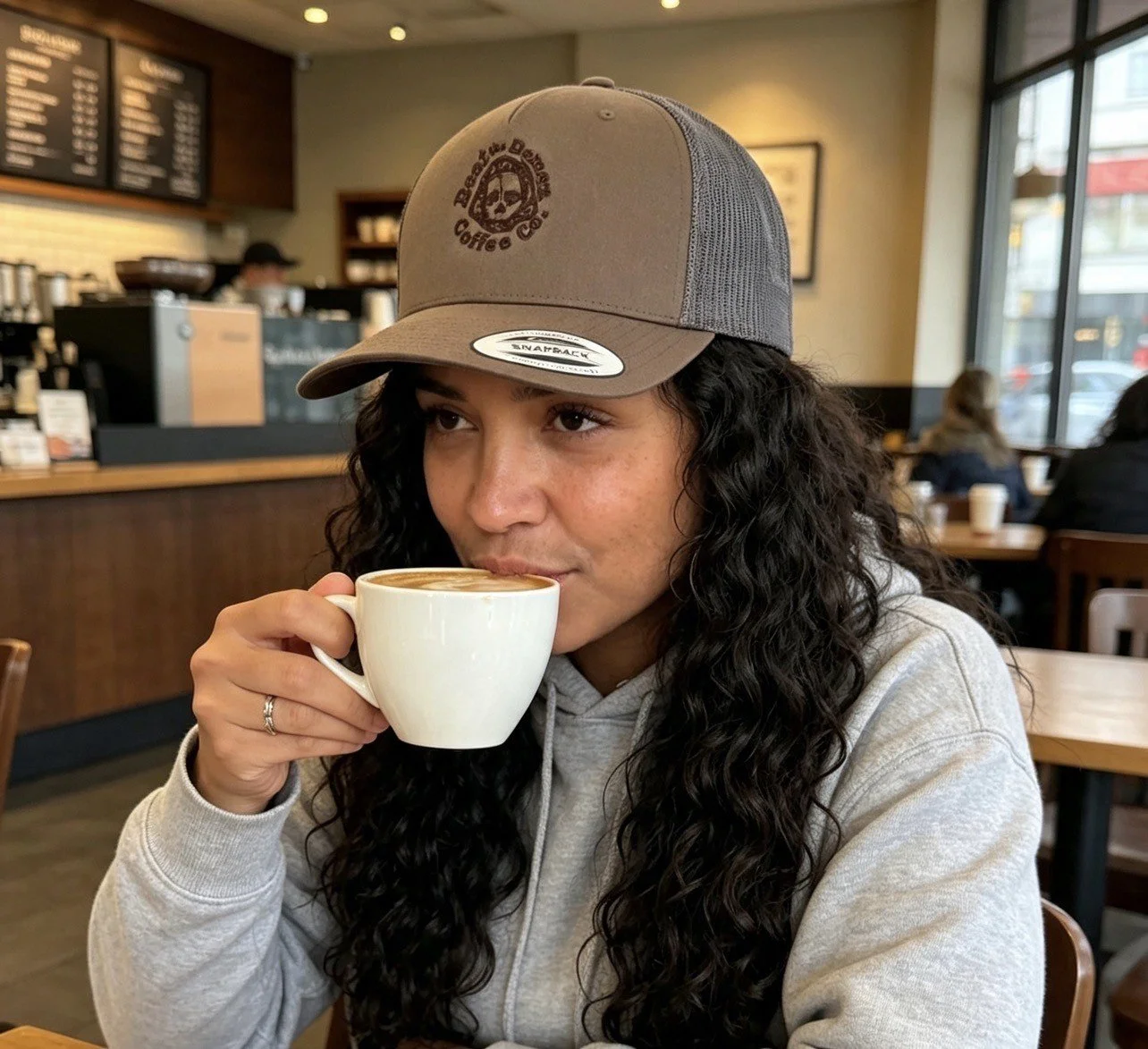 Choc trucker woman.jfif