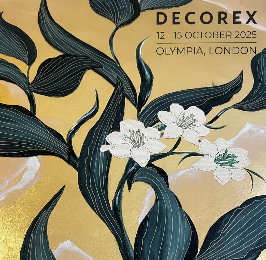 This time next month I will be exhibiting again @decorex_international Olympia, London. From 12 - 15 October.
.
After 2 years of exhibiting in the making spaces zone I have now moved into the main hall and will be sharing a stand with @aimeebetts and