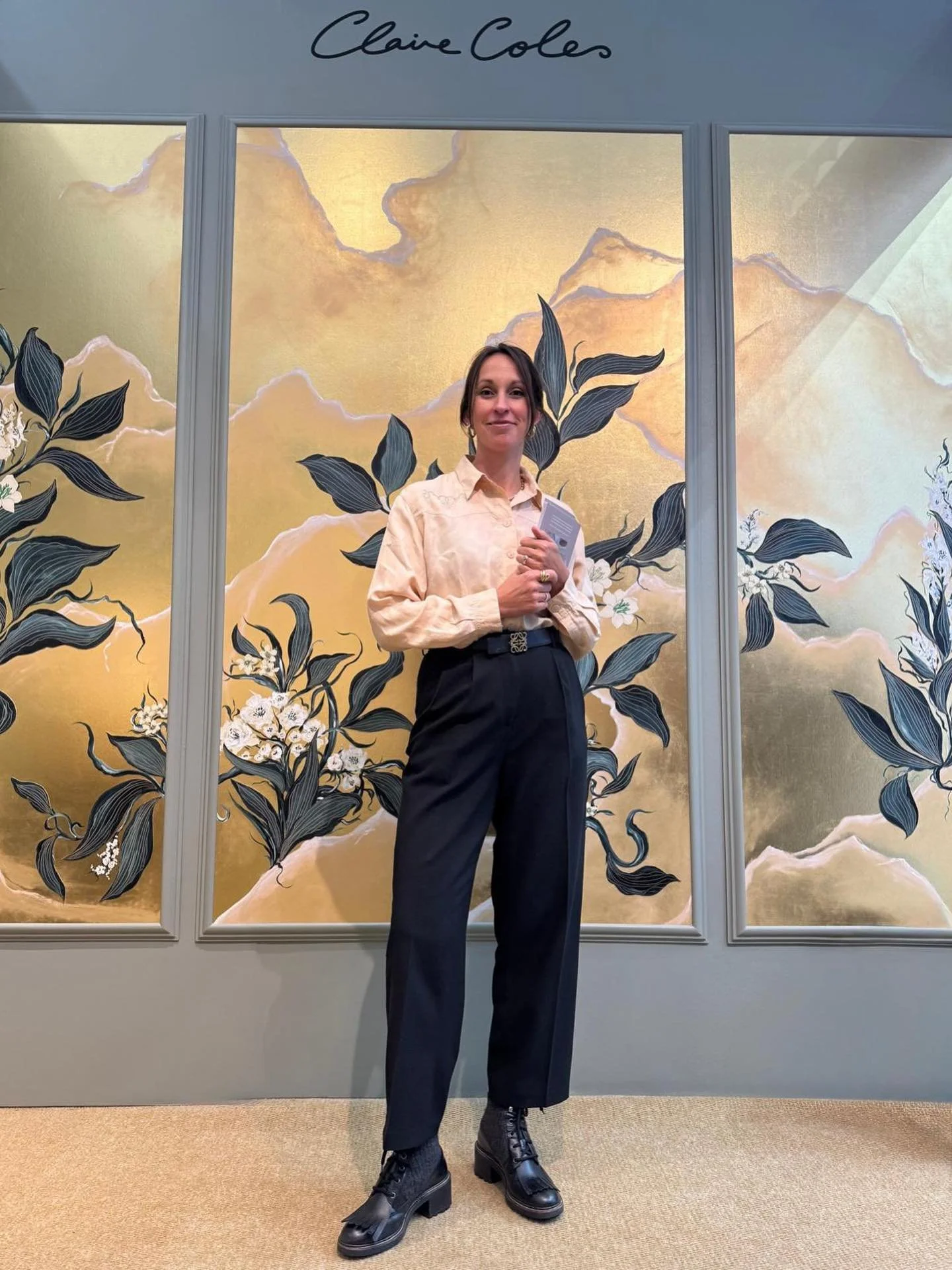 Its day 3 @decorex_international 
.
After previously showcasing my work in the Making Spaces feature I have now taken the leap to have my own stand with @aimeebetts and @louise_heighes in the Grand Hall.

You can find us on Stand G75
.
I&rsquo;m show