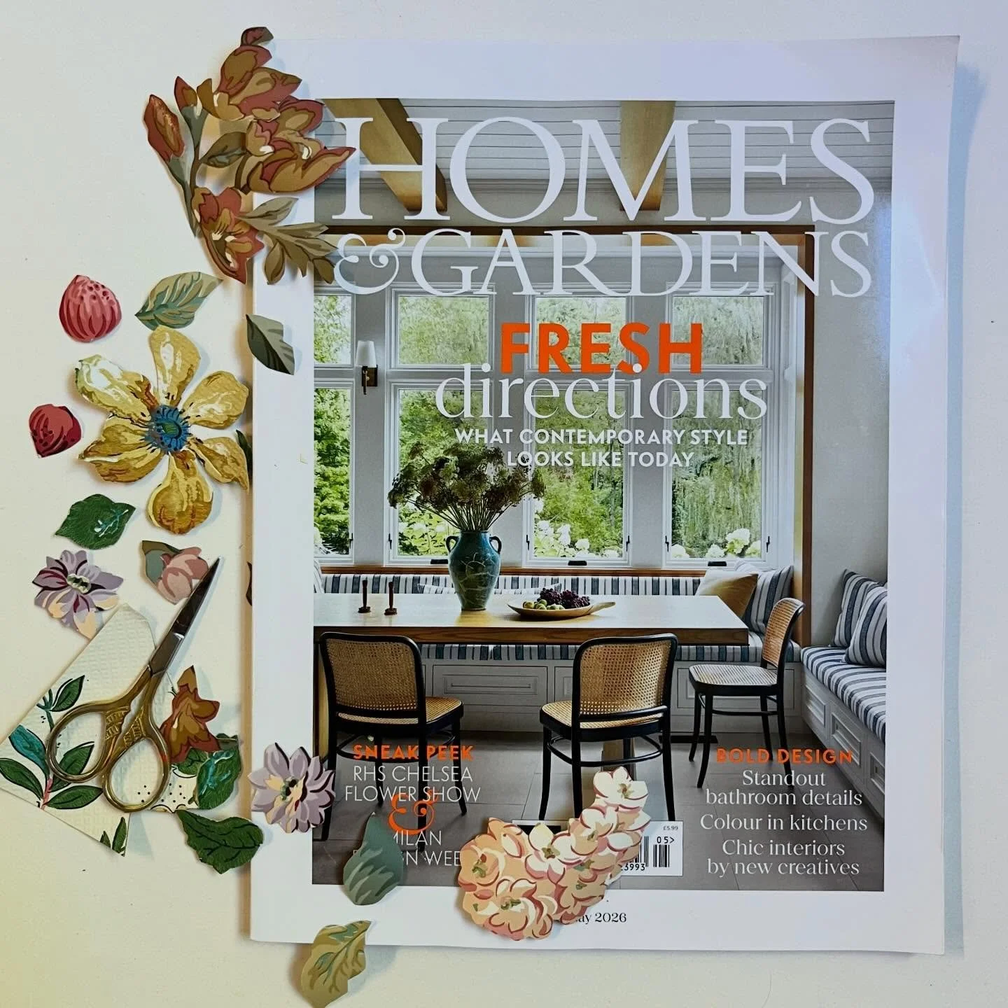 I&rsquo;m delighted to be back at Maison @diptyque  New Bond St, London from Thursday 14th - Saturday 16th May with a new workshop for @londoncraftweek 

Thank you @homesandgardensofficial for featuring the event in the May issue.
.
I will be sharing