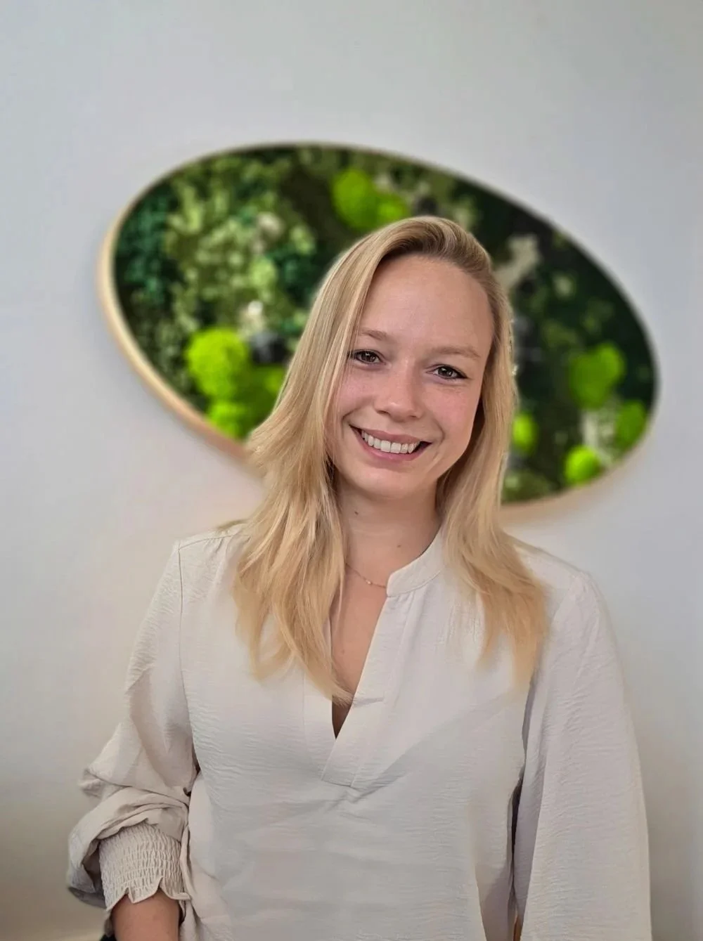 Ramona Binöder, Heilpraktikerin für Psychotherapie, in ihrer Praxis in München-Hadern