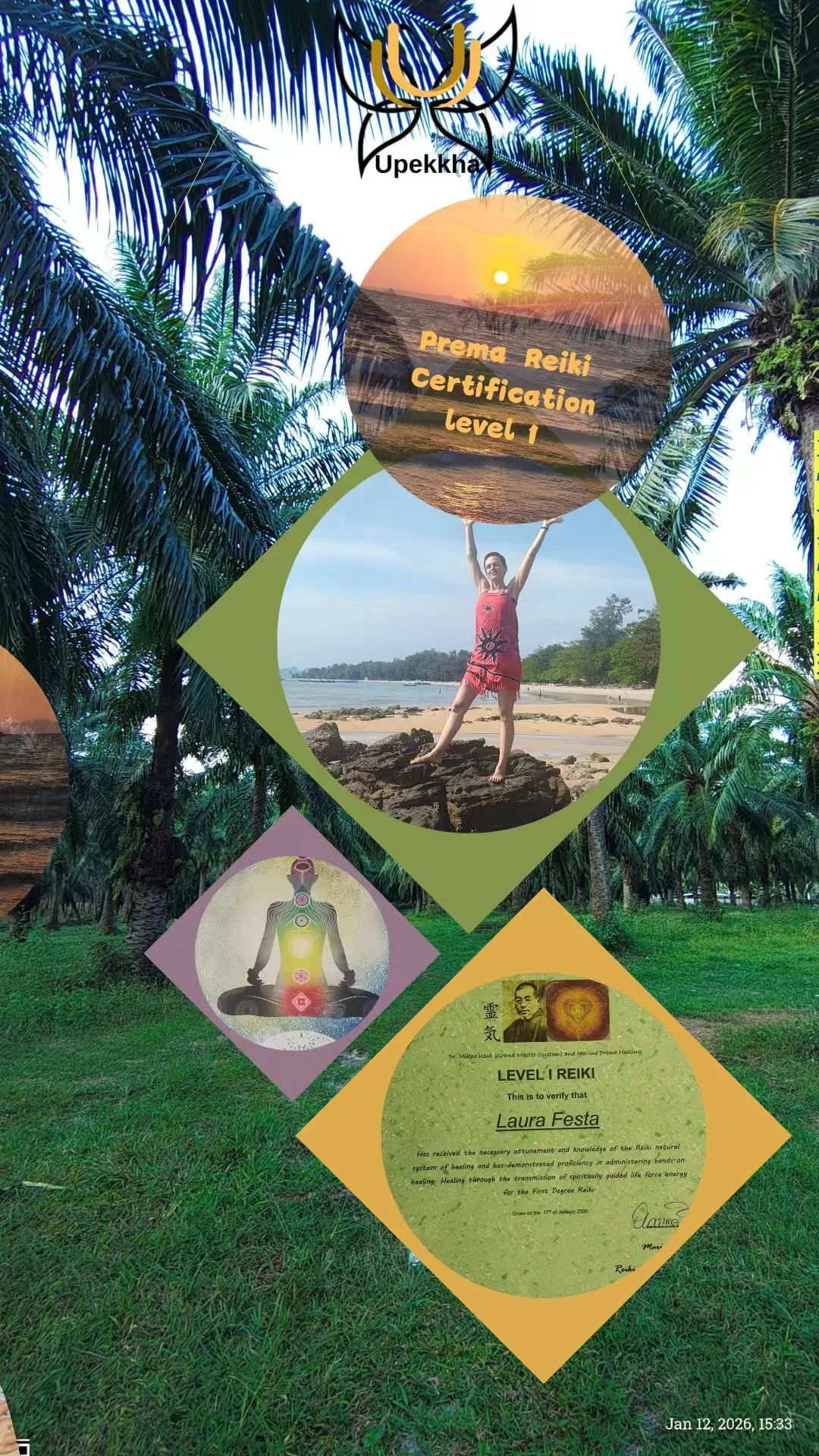 more testimonials about my  “energi healing /Prema reiki “session  
