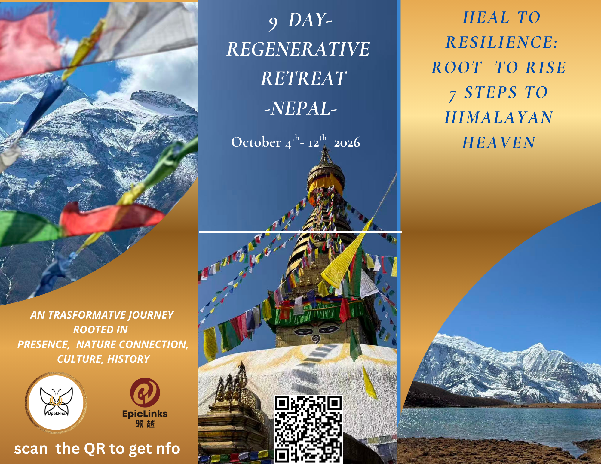 ROOT TO RISE :7 Steps to Himalayan Heaven - A Regenerative Journey into the Soul of Nepal , October 4–12, 2026