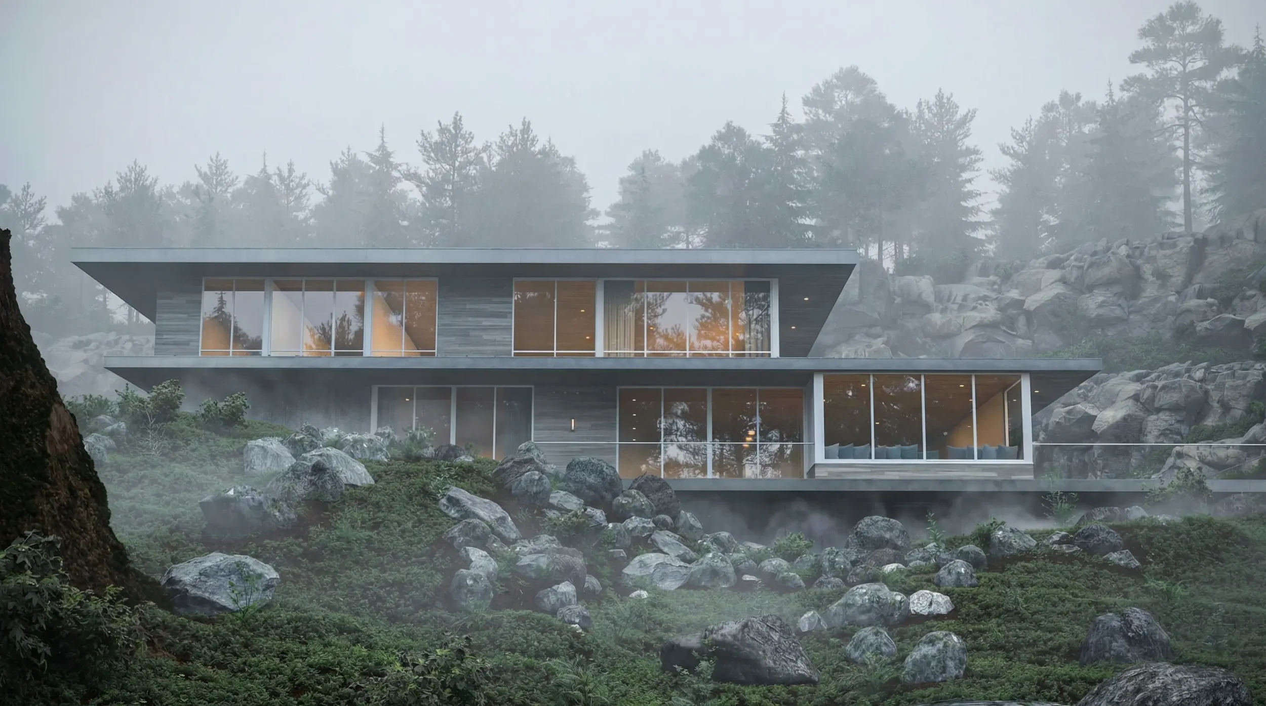 Sakinaw Lake House — Mist Edition