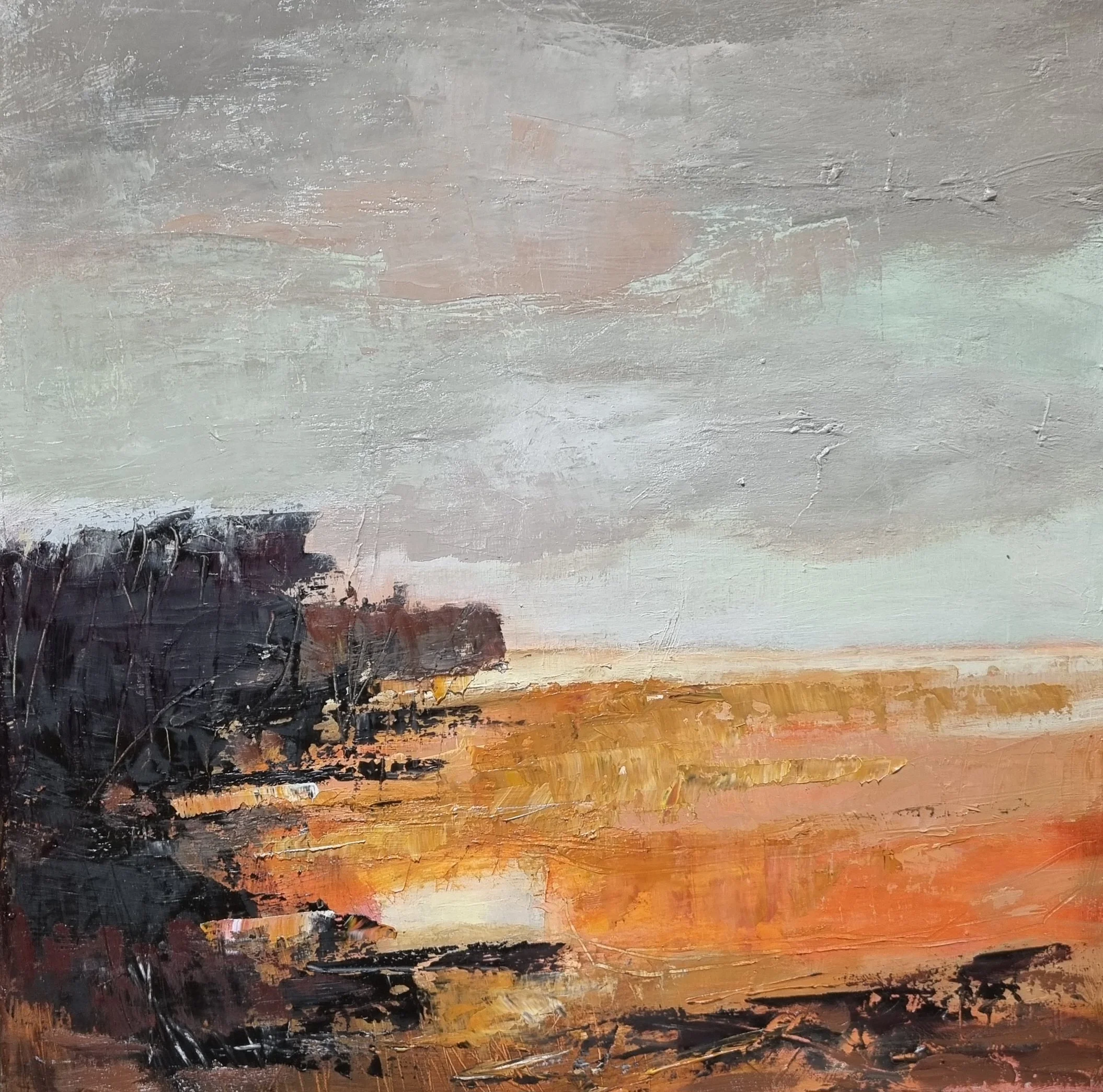 "Autumn" - 60x60, Öl auf Leinwand