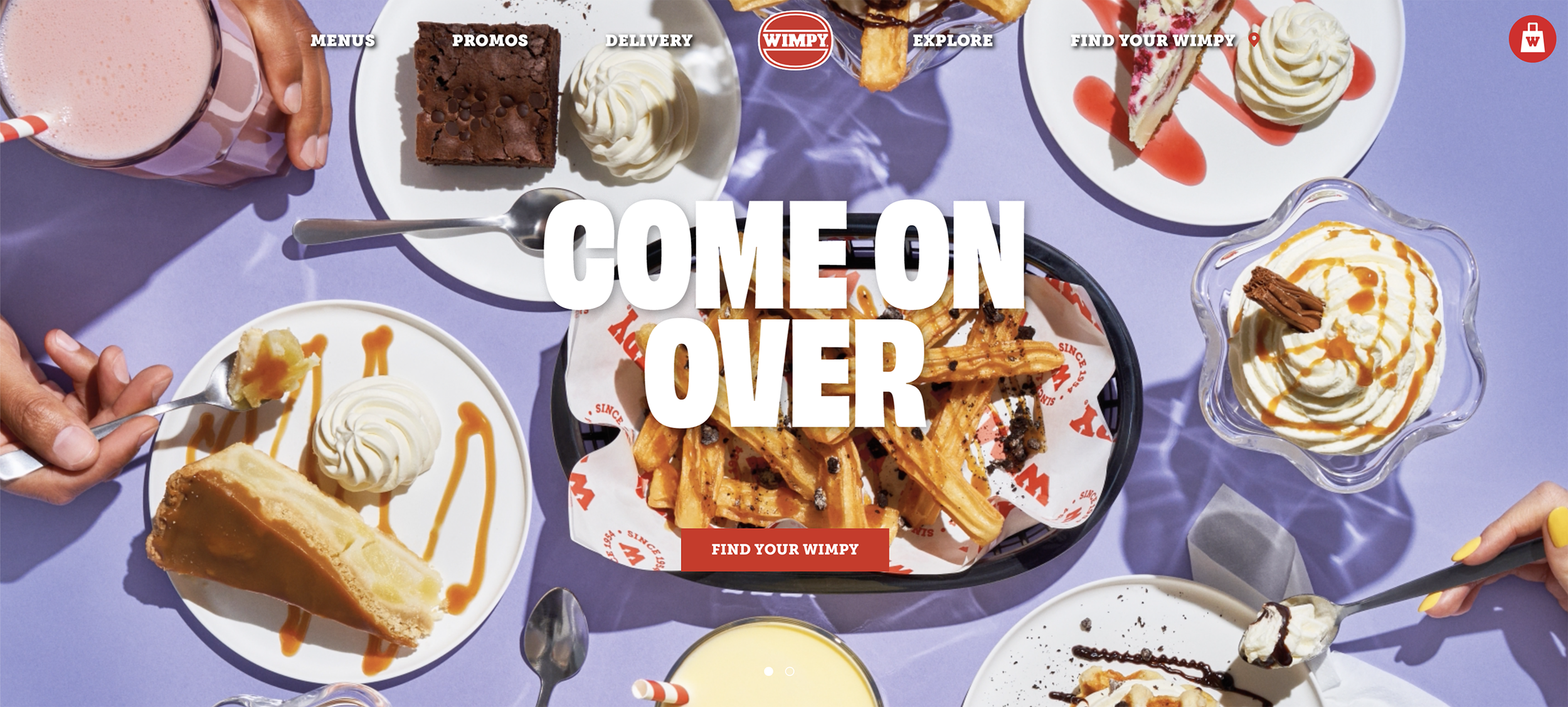 New Menu work for Wimpy