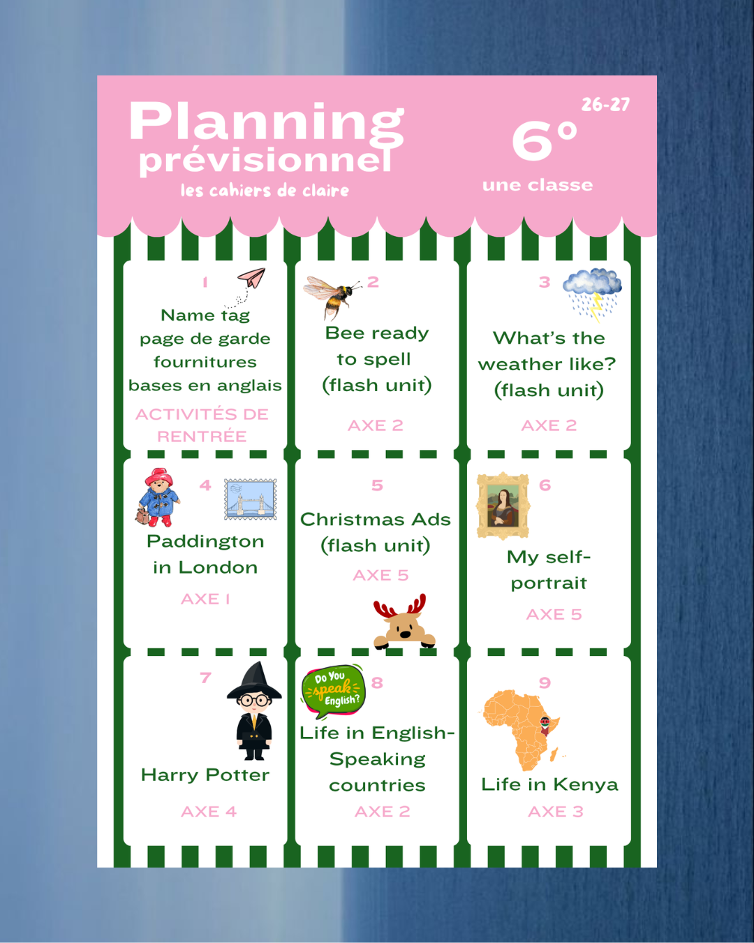 Planning prévisionnel 26-27