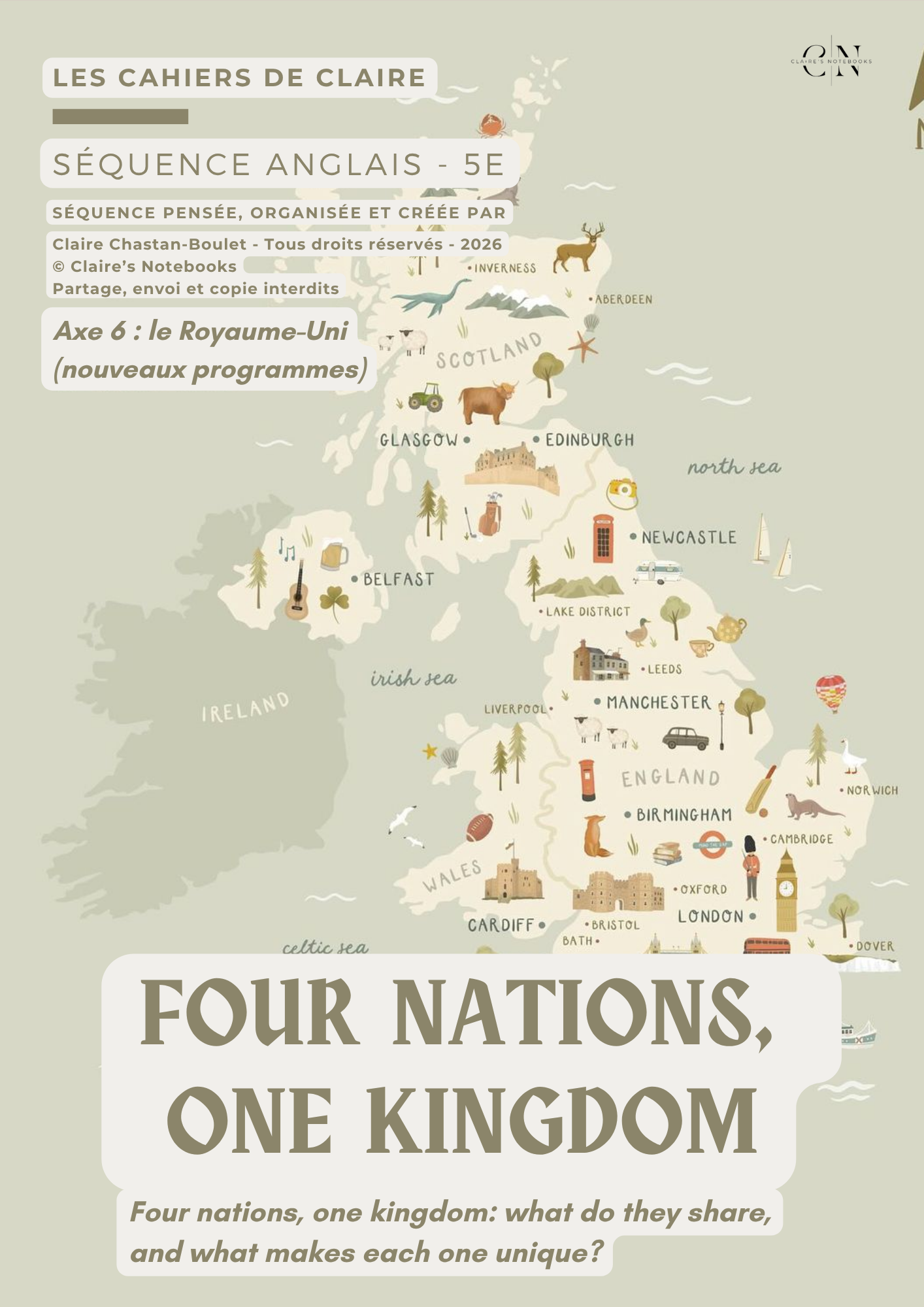 Four nations, One kingdom 5e (flash) - à venir prochainement