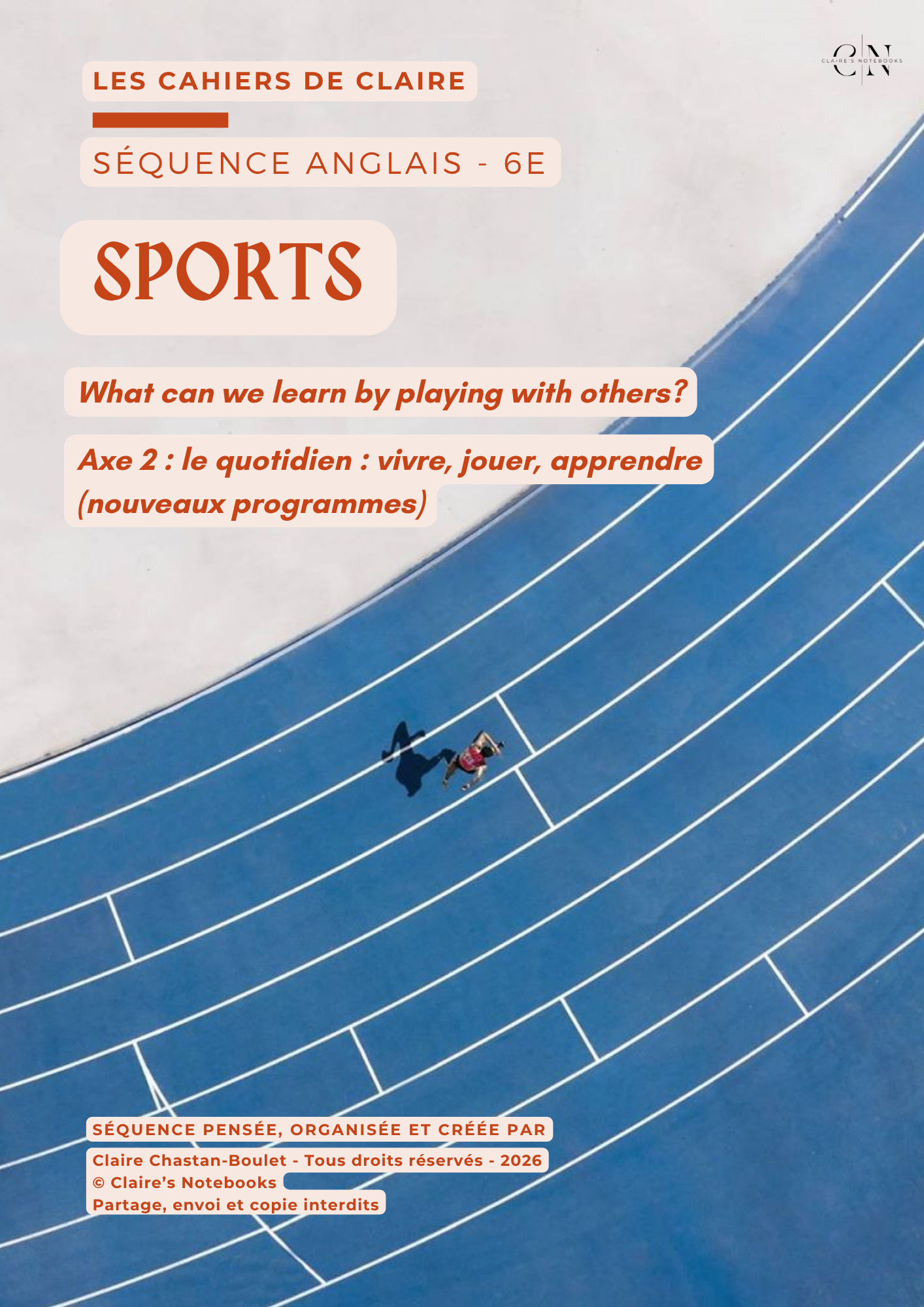 Sports 6e - à venir courant 2026/2027