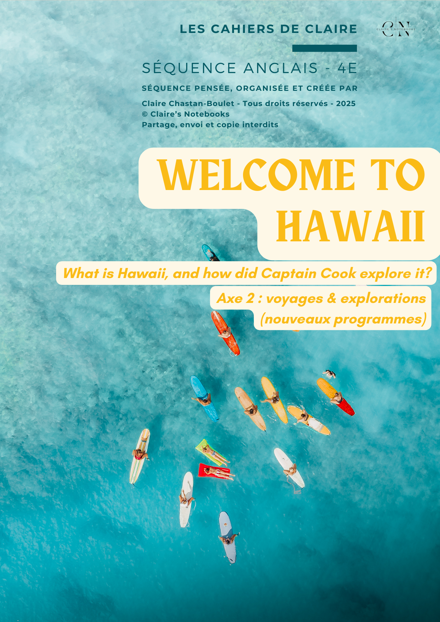 Welcome to Hawaii 4e - à venir d'ici Mai 2026