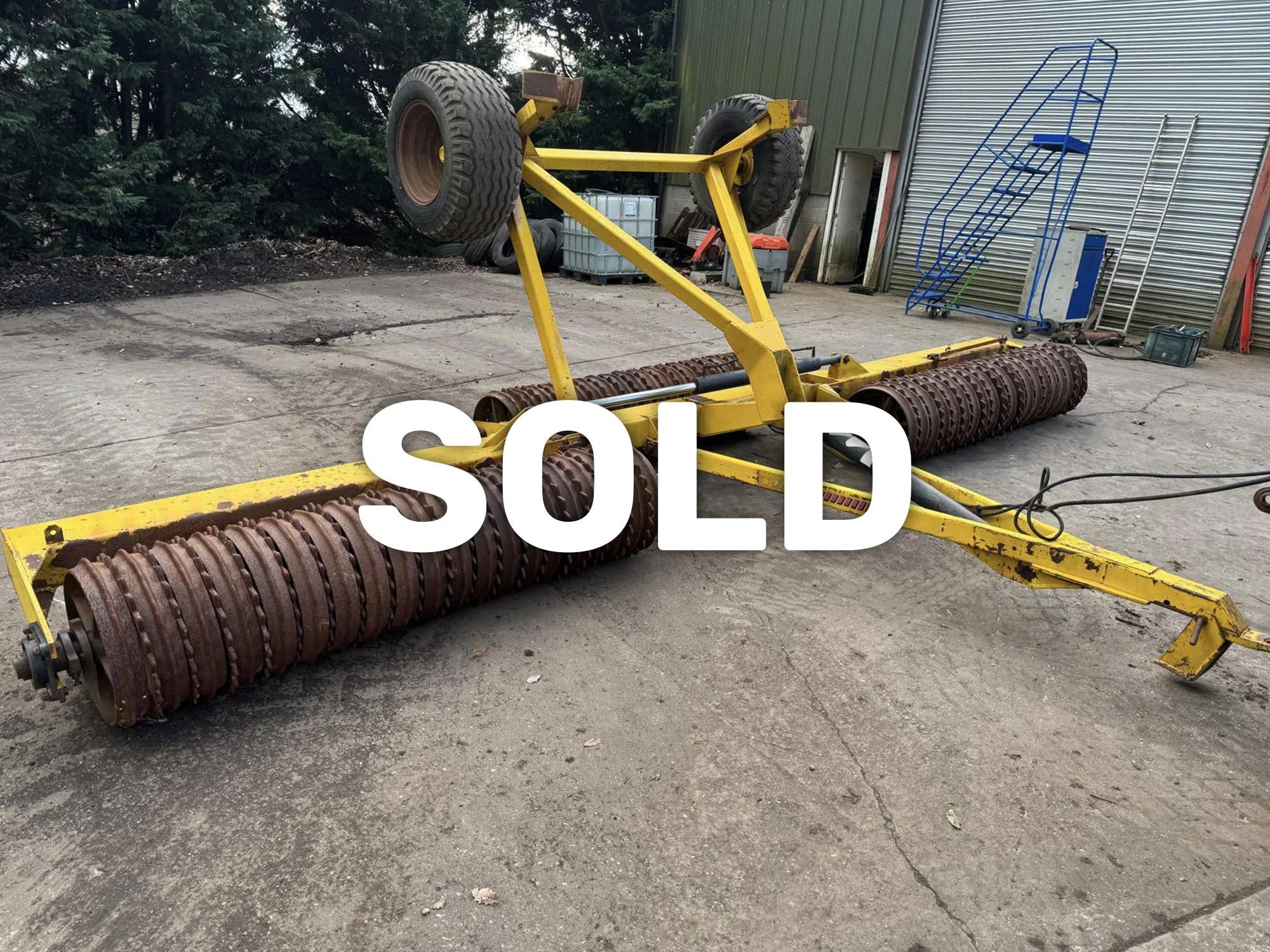 Twose 6.3m Hydraulic Folding Rolls