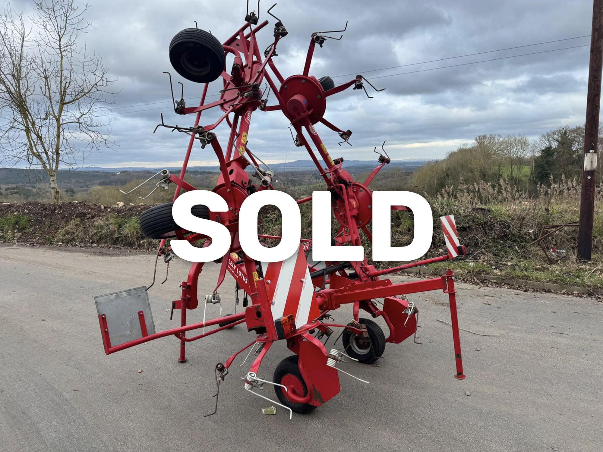 2010 LELY LOTUS 675 Tedder