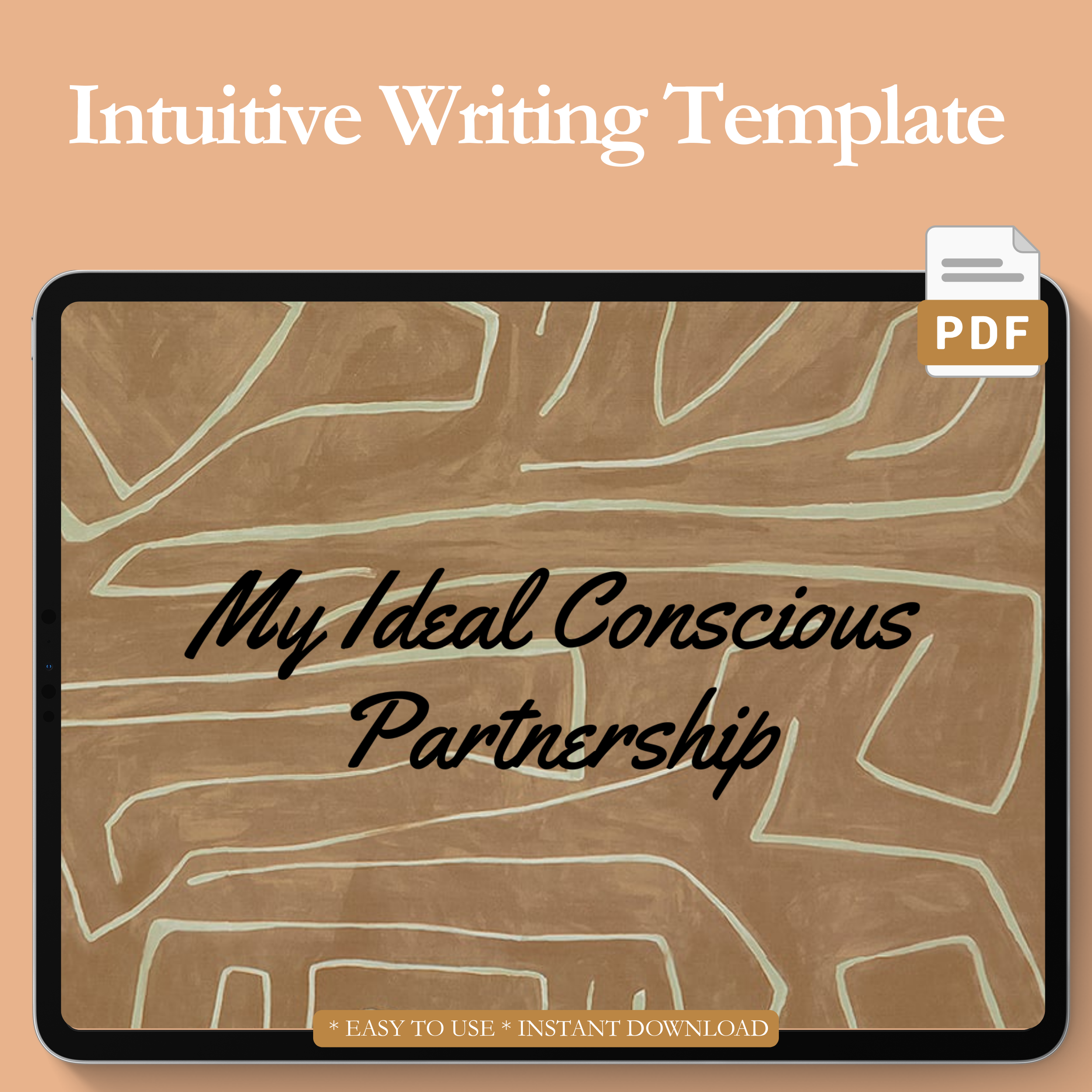 Intuitive Writing Template: My Ideal Conscious Partnership