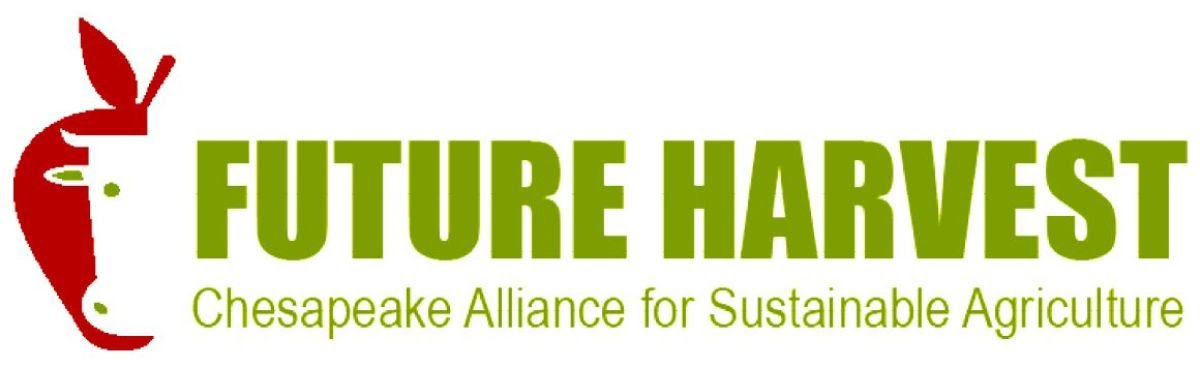 The logo for Future Harvest, the Chesapeake Alliance for Sustainable Agriculture.