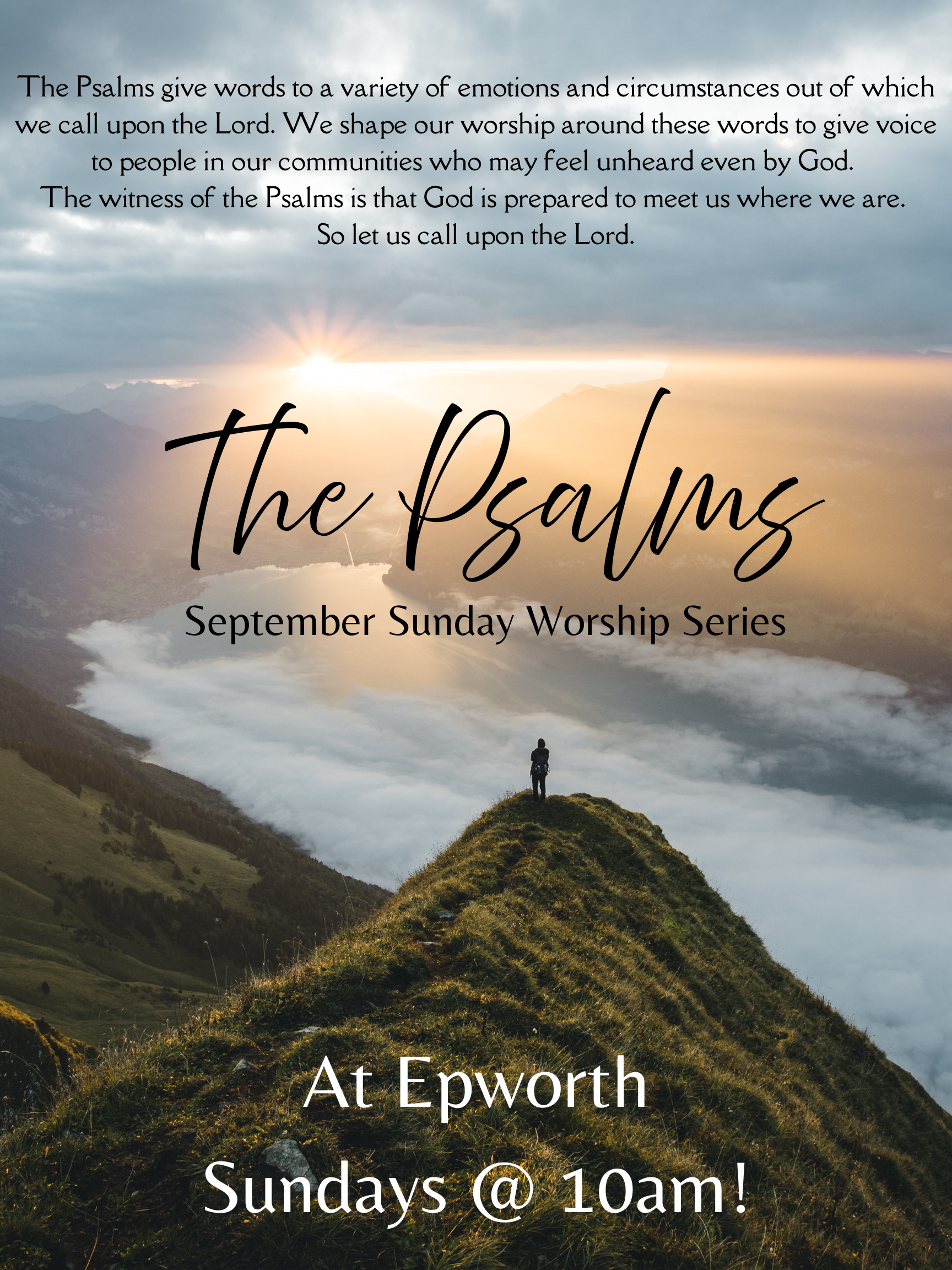 WORSHIP: Psalms Worship series - For the Glory