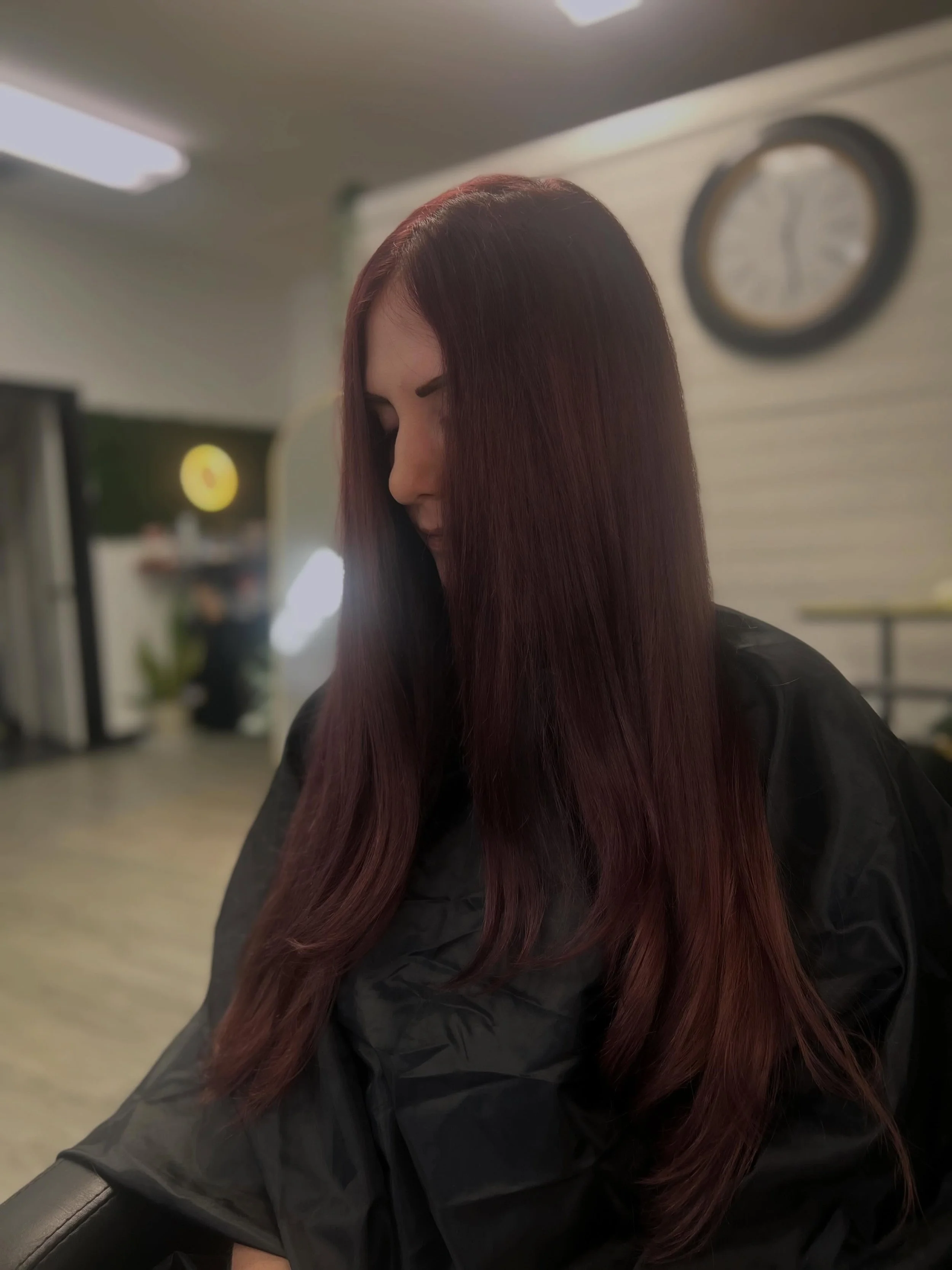 you had me at Merlot 🍷 #hair #burgundy #wine #bradenton #sarasota