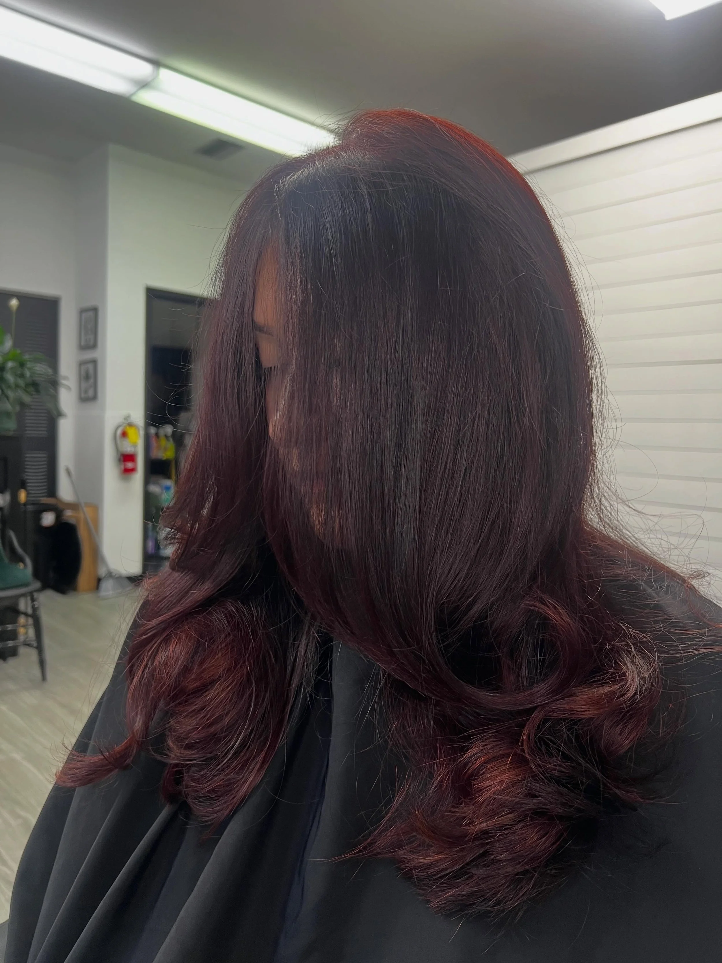 🍒🍒🍒 #bradenton #sarasota #palmetto #cherryred #darkcherry