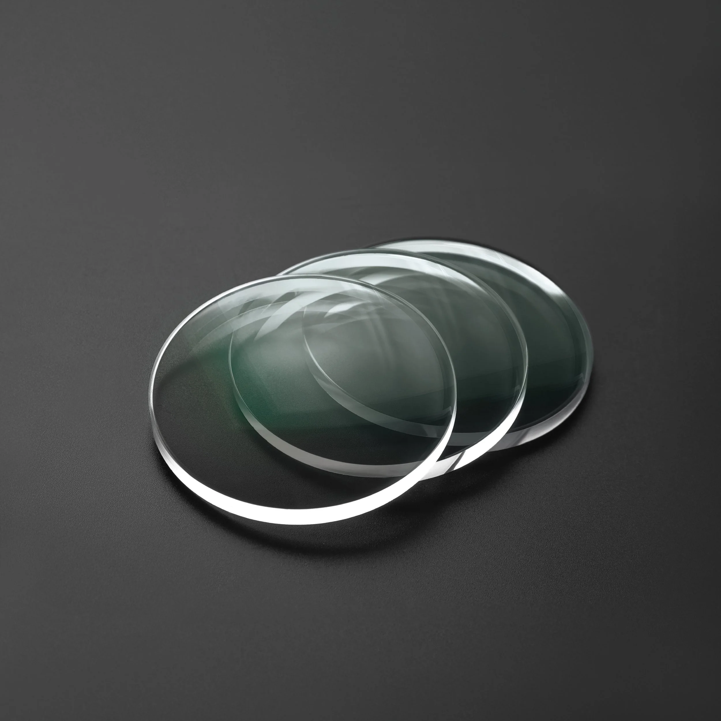 A close-up view of a thousands of optical lenses 