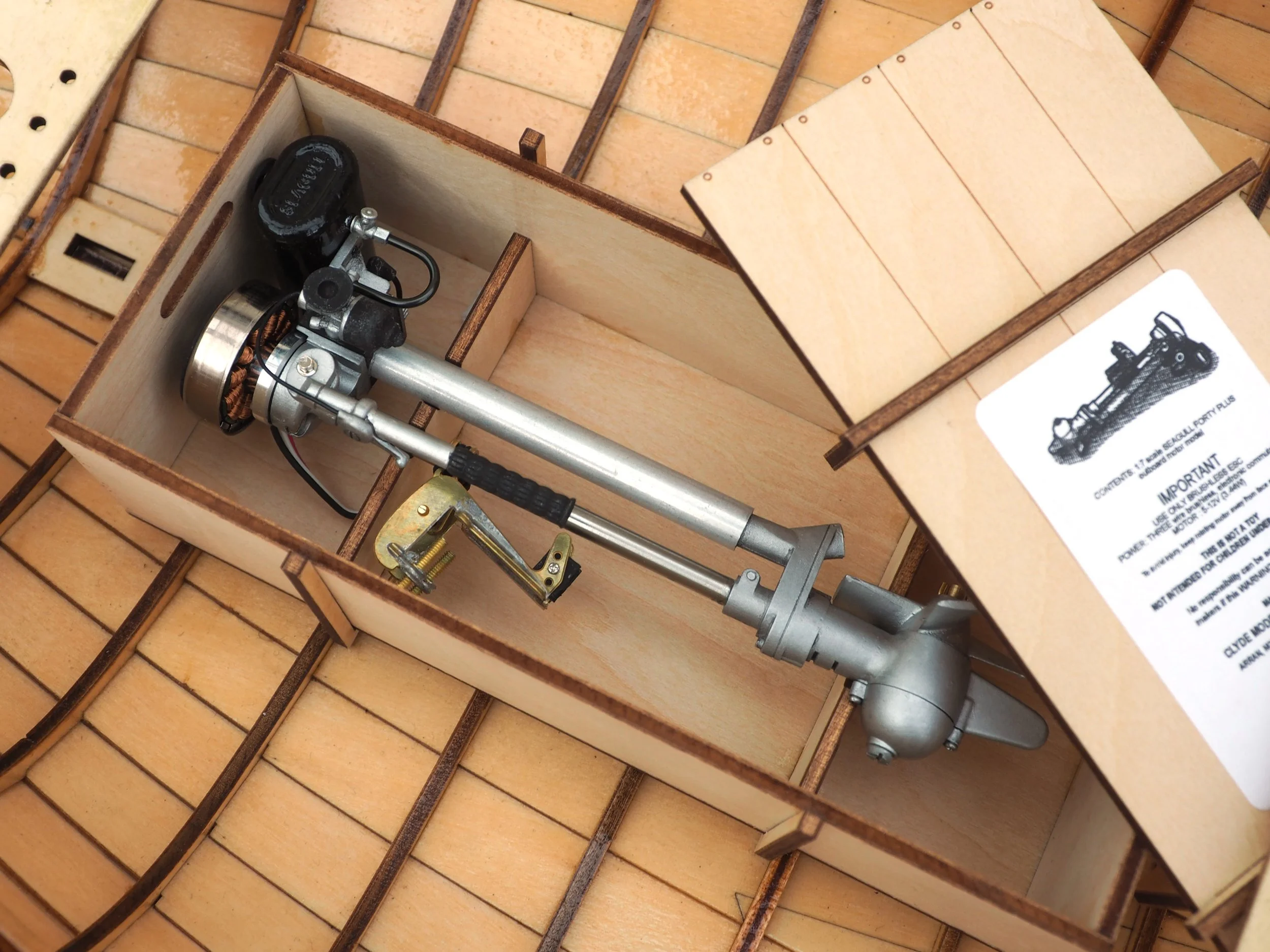 Model Seagull Outboard Motor