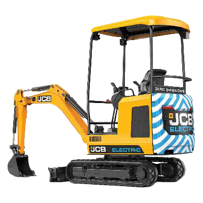 100% Electric Mini Excavator - JCB 19C-1E