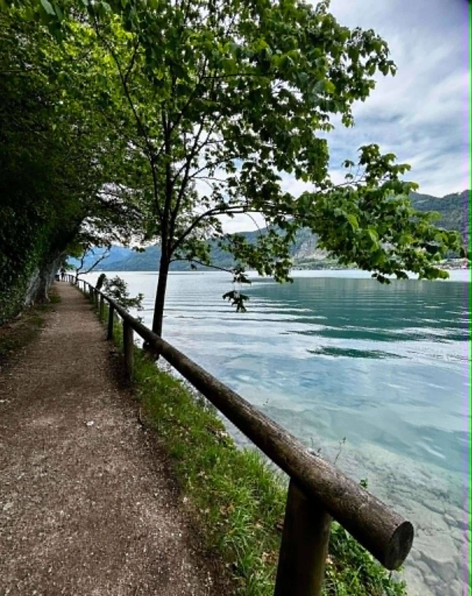 Our hike around the lake