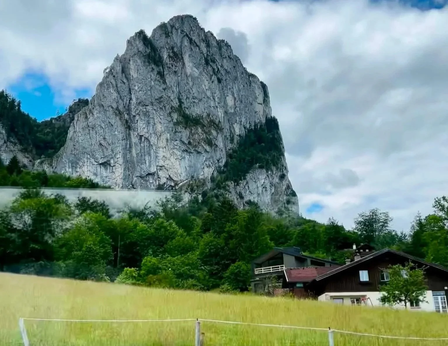 The landscapes seemed surreal