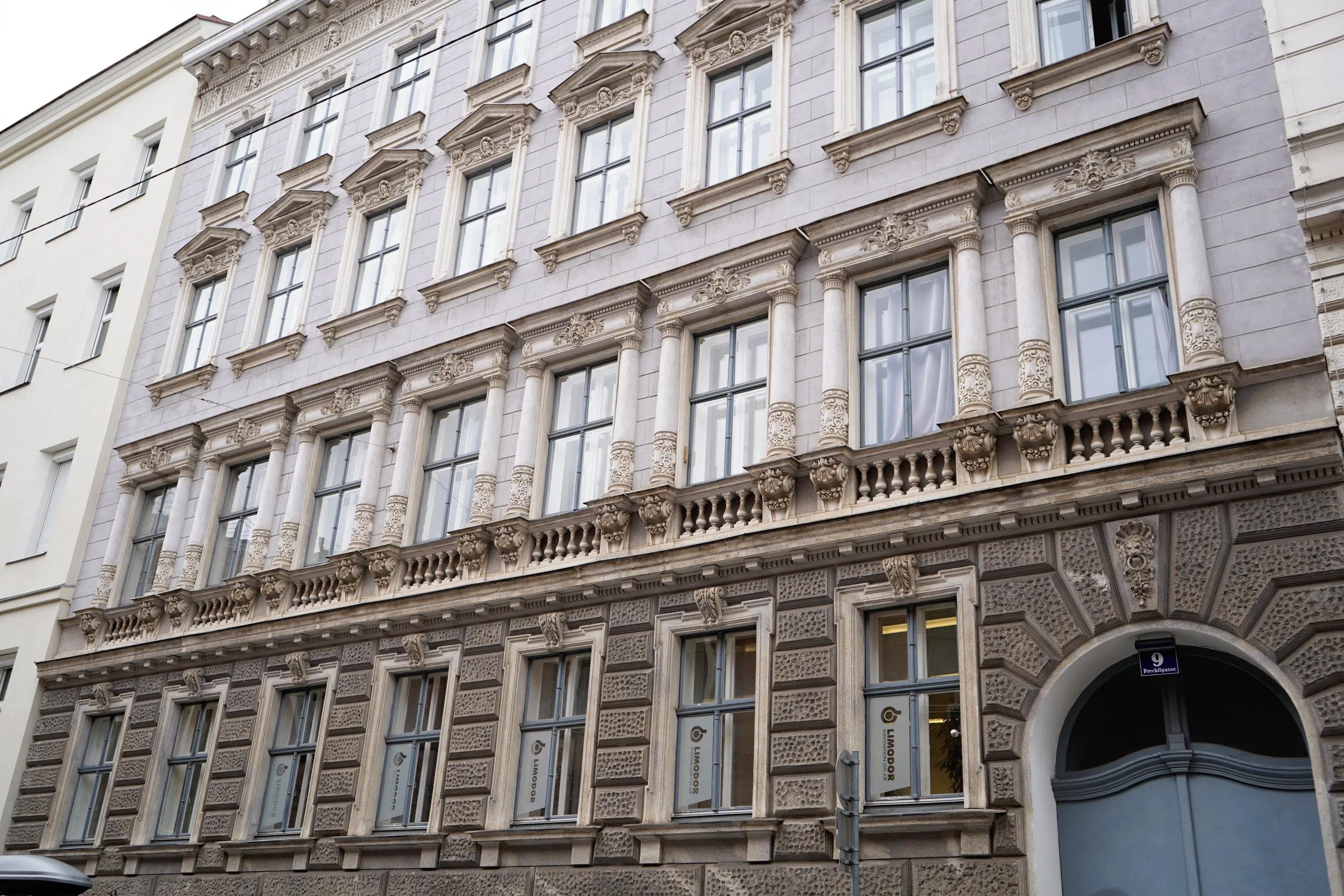 Their actual home probably looked more like this building, which is next door
