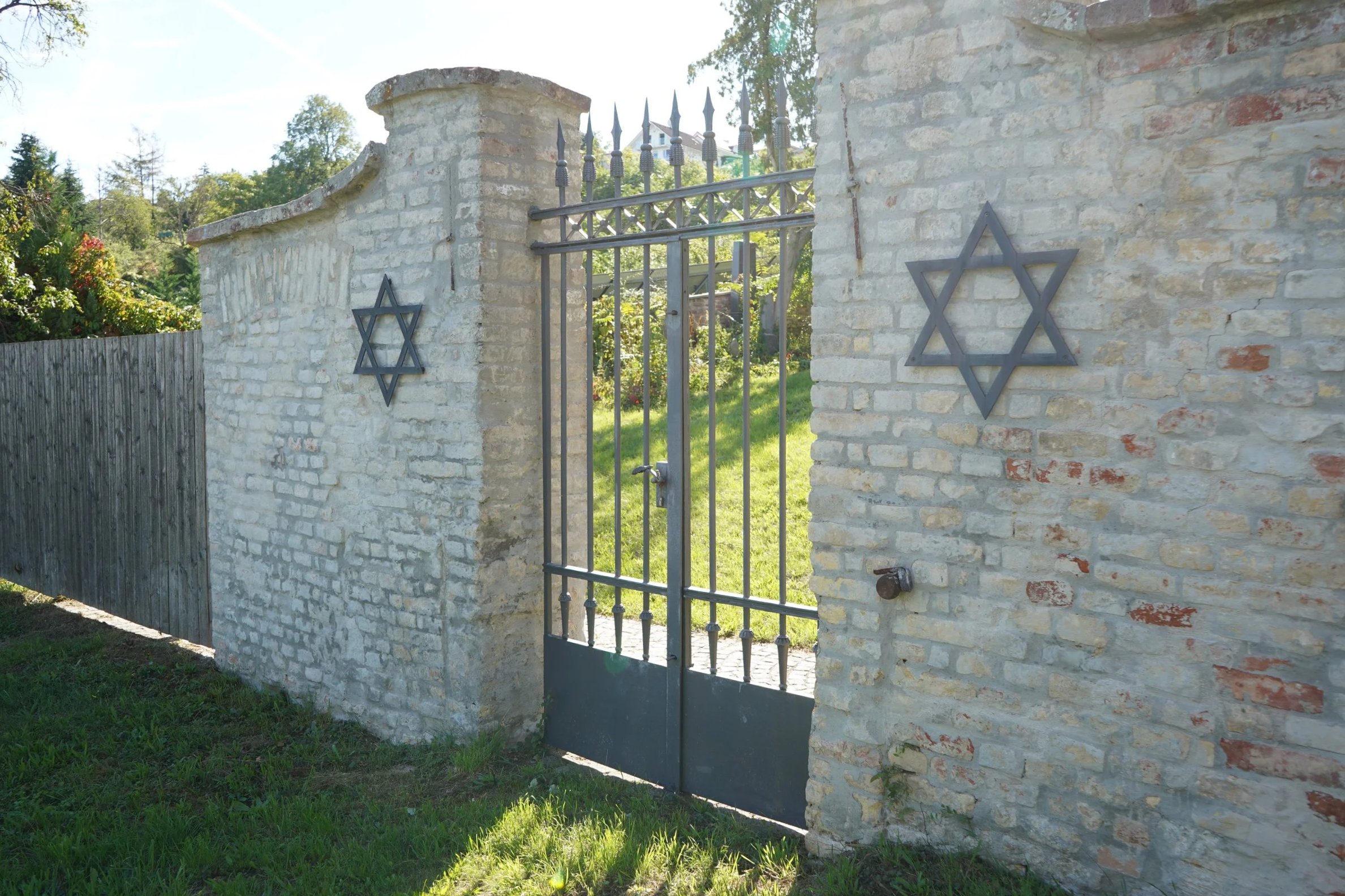 Cemetery gates