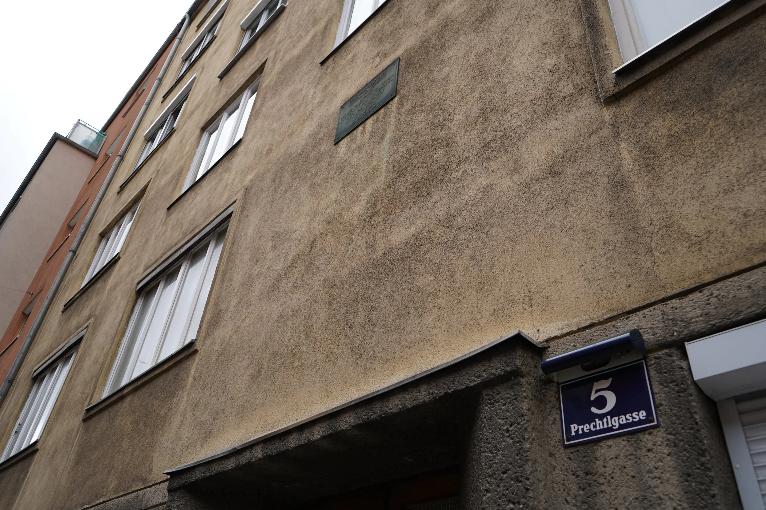 Grandma Ricky, Grandpa Paul and Dad lived at Prechtlgasse 5 until they fled Vienna in 1939