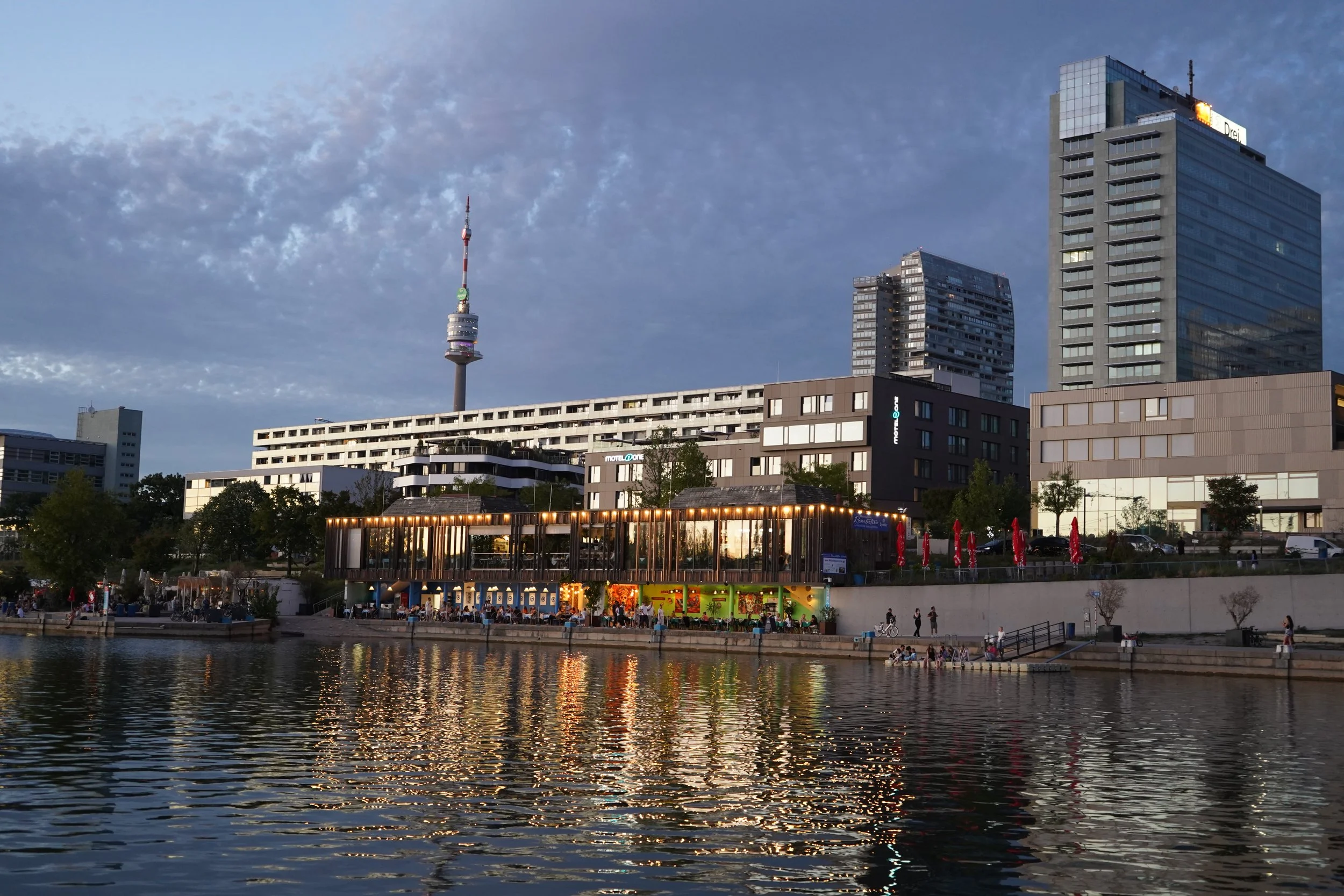 Donauinsel, an Island in Vienna