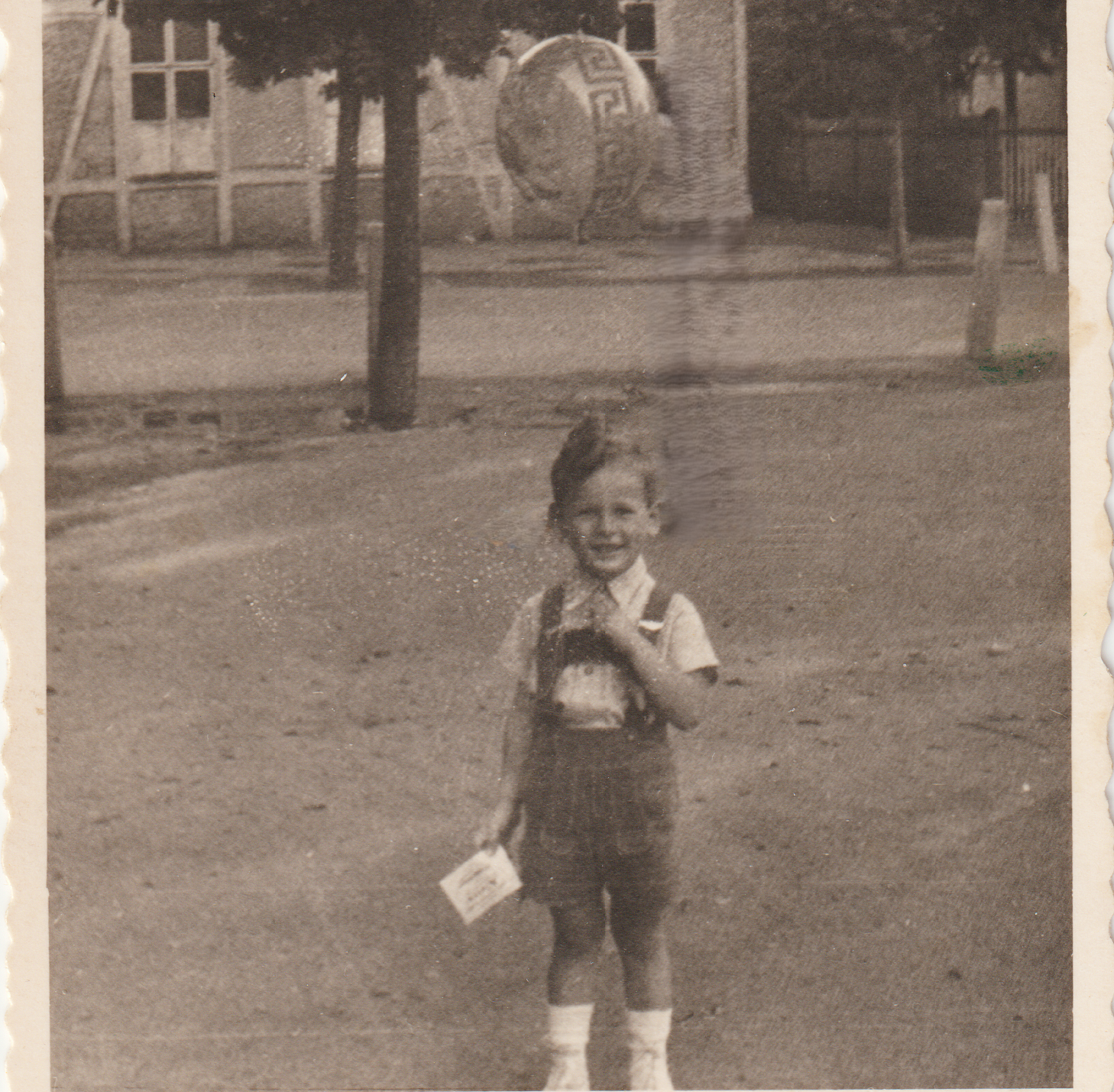 Dad at the Prater amusement park around 1938