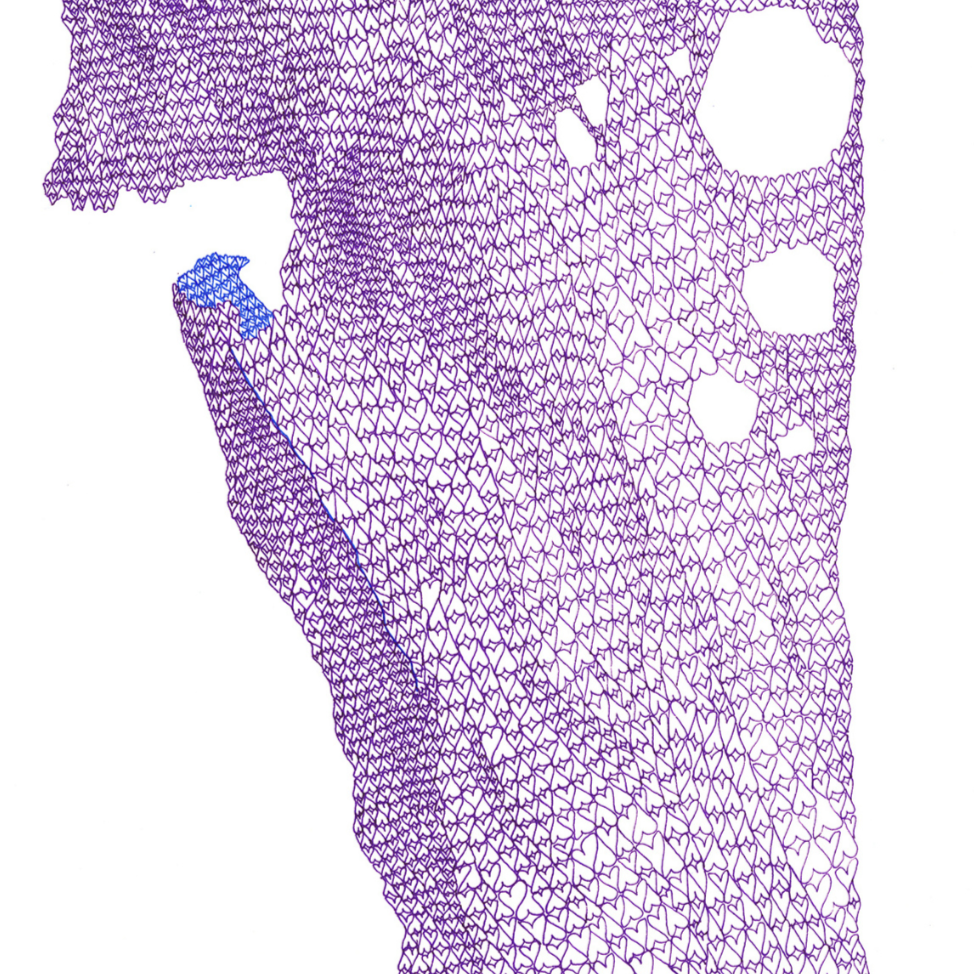 lovewoven series - decay #2 print