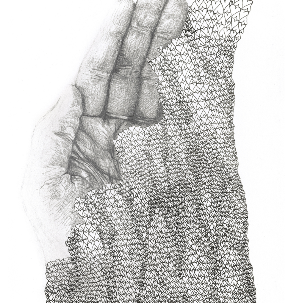 lovewoven series - handmade print