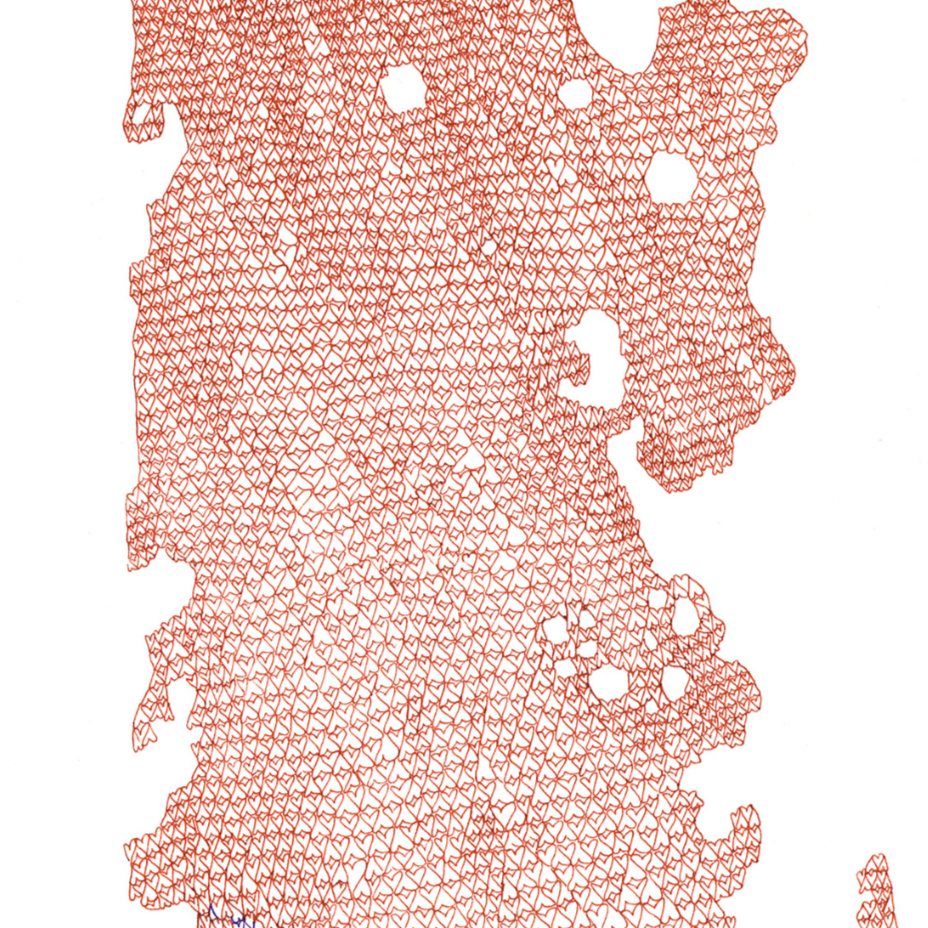 lovewoven series - decay #1 print