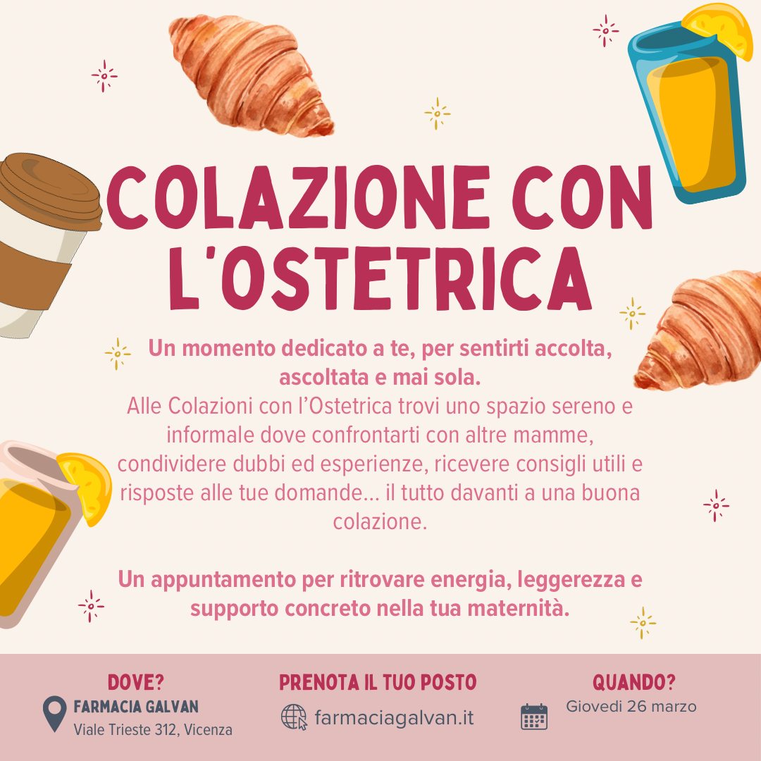 🥐Colazione on l’ostetrica 