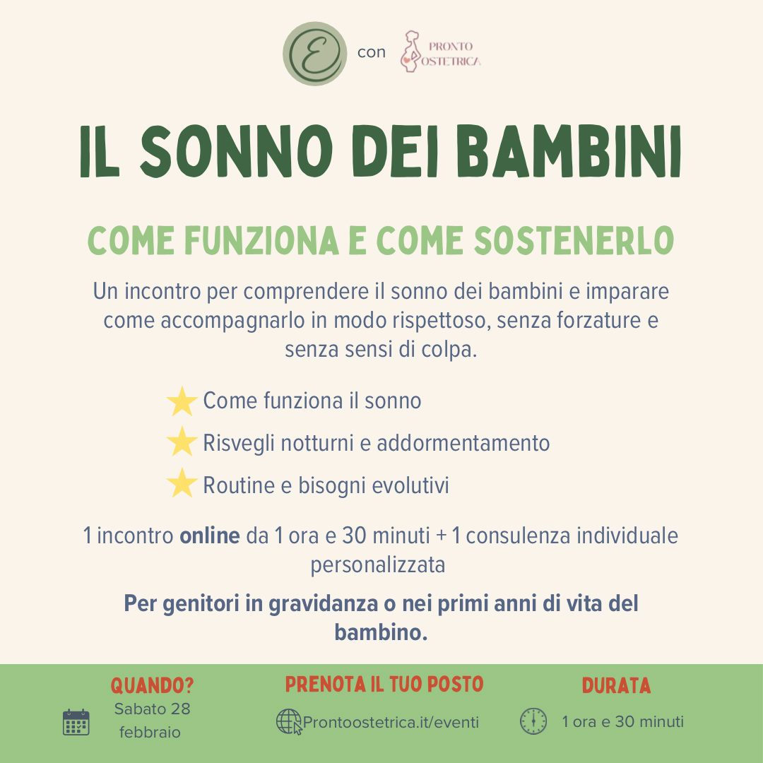 Il sonno dei bambini