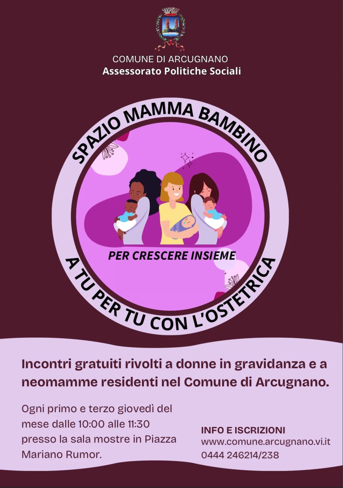 Spazio mamma e bambino: a tu per tu con l’ostetrica