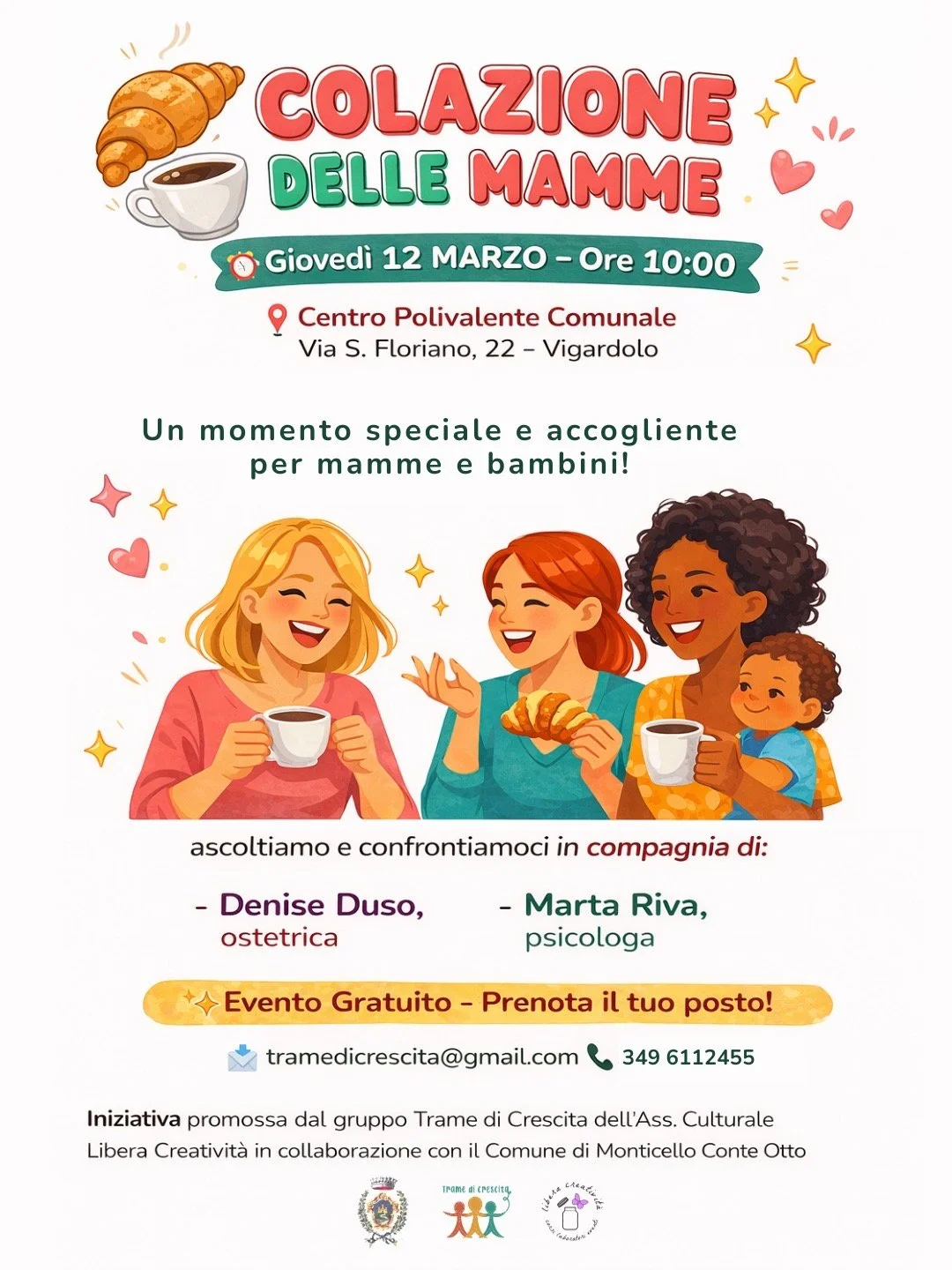 🌸 Colazione delle mamme 